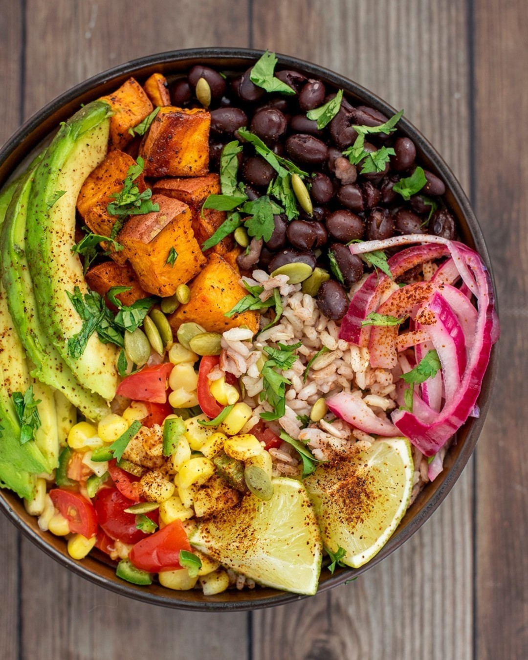 Sweet Potato Burrito Bowl