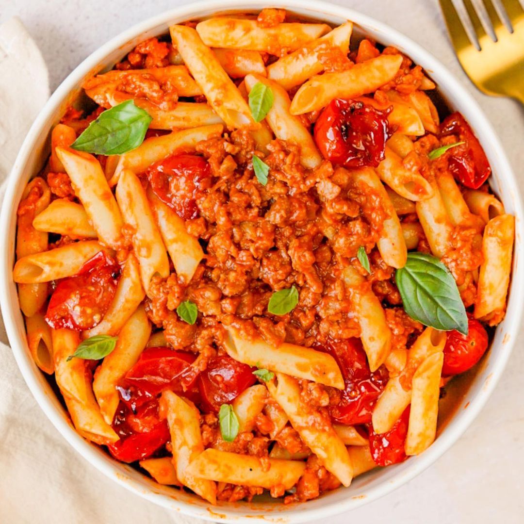 Vegan Italian Pasta Bolognese