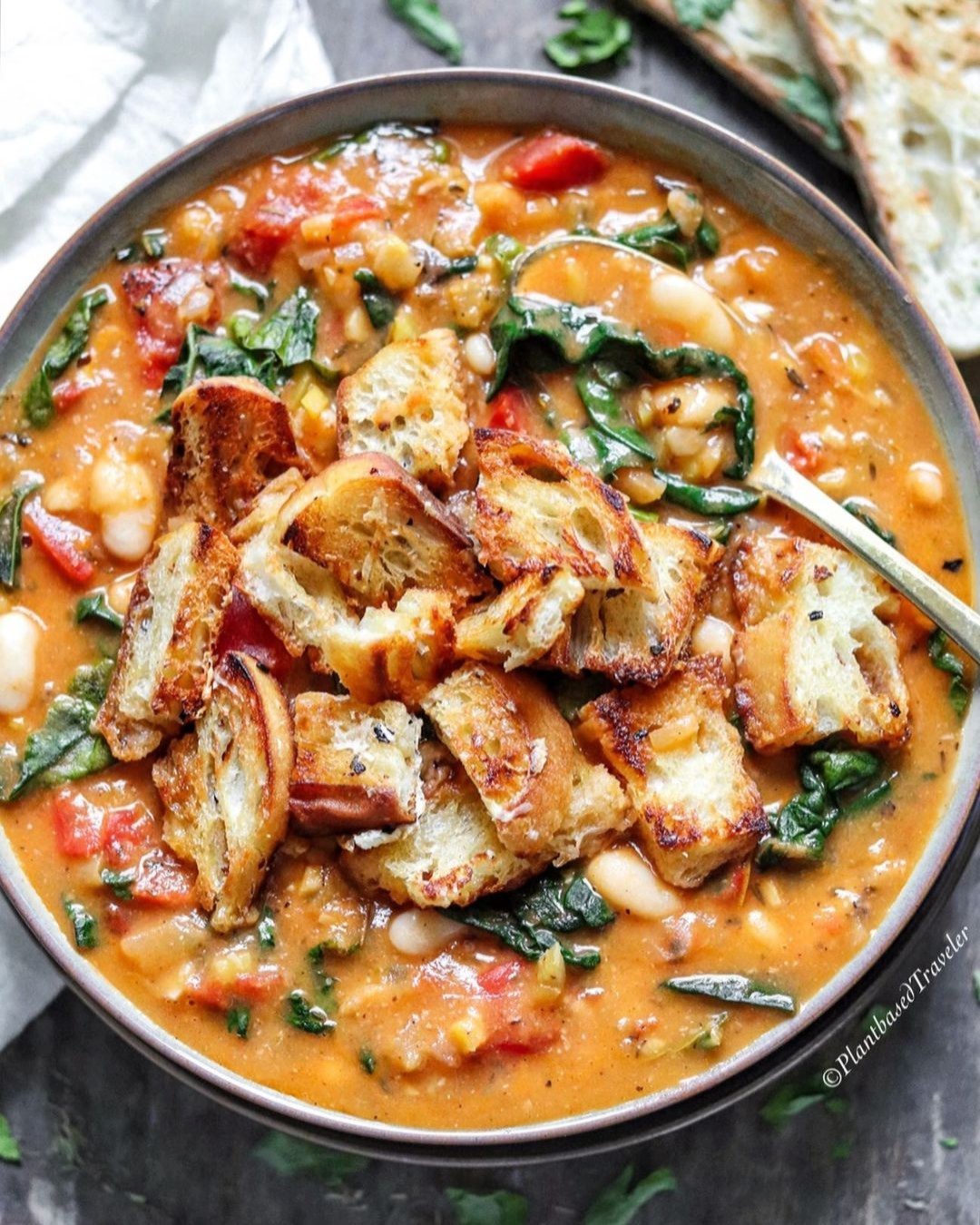 Tuscan Kale and White Bean Soup