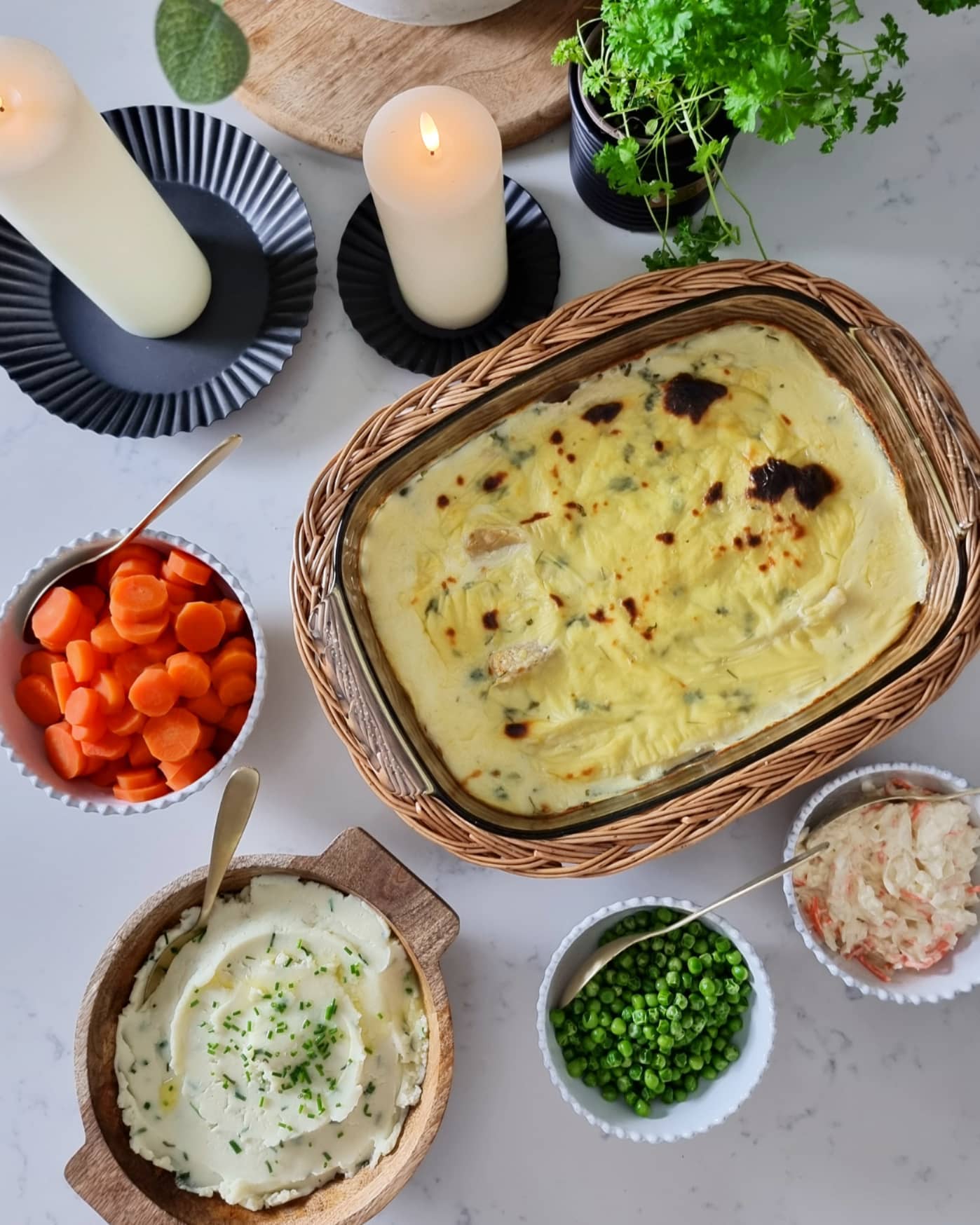 Garlic and Lemon Oven Baked Fish