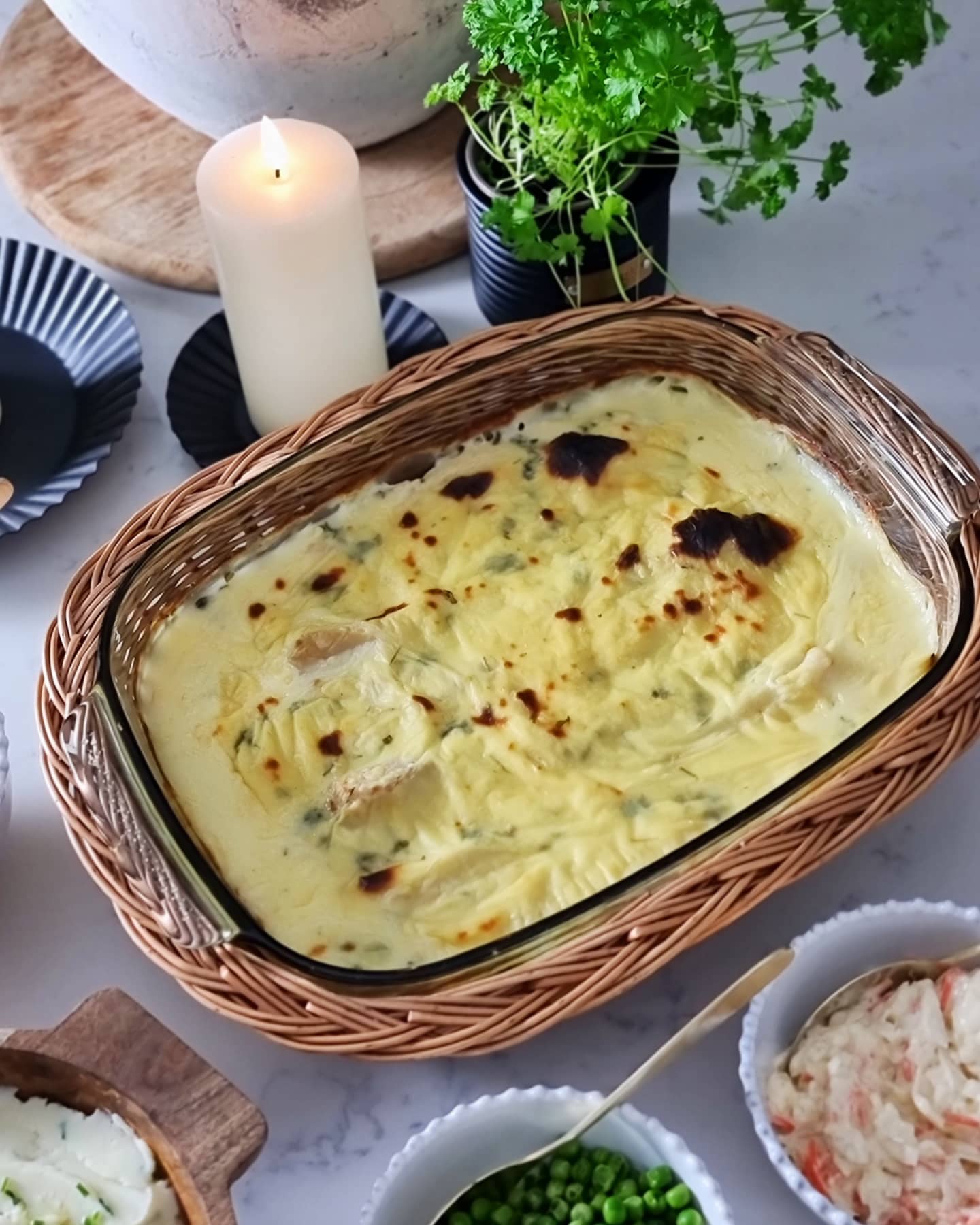 Garlic and Lemon Oven Baked Fish