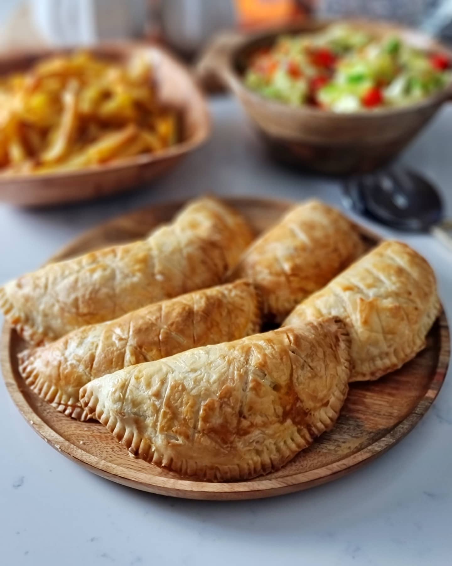 Chicken Paratha Pastries