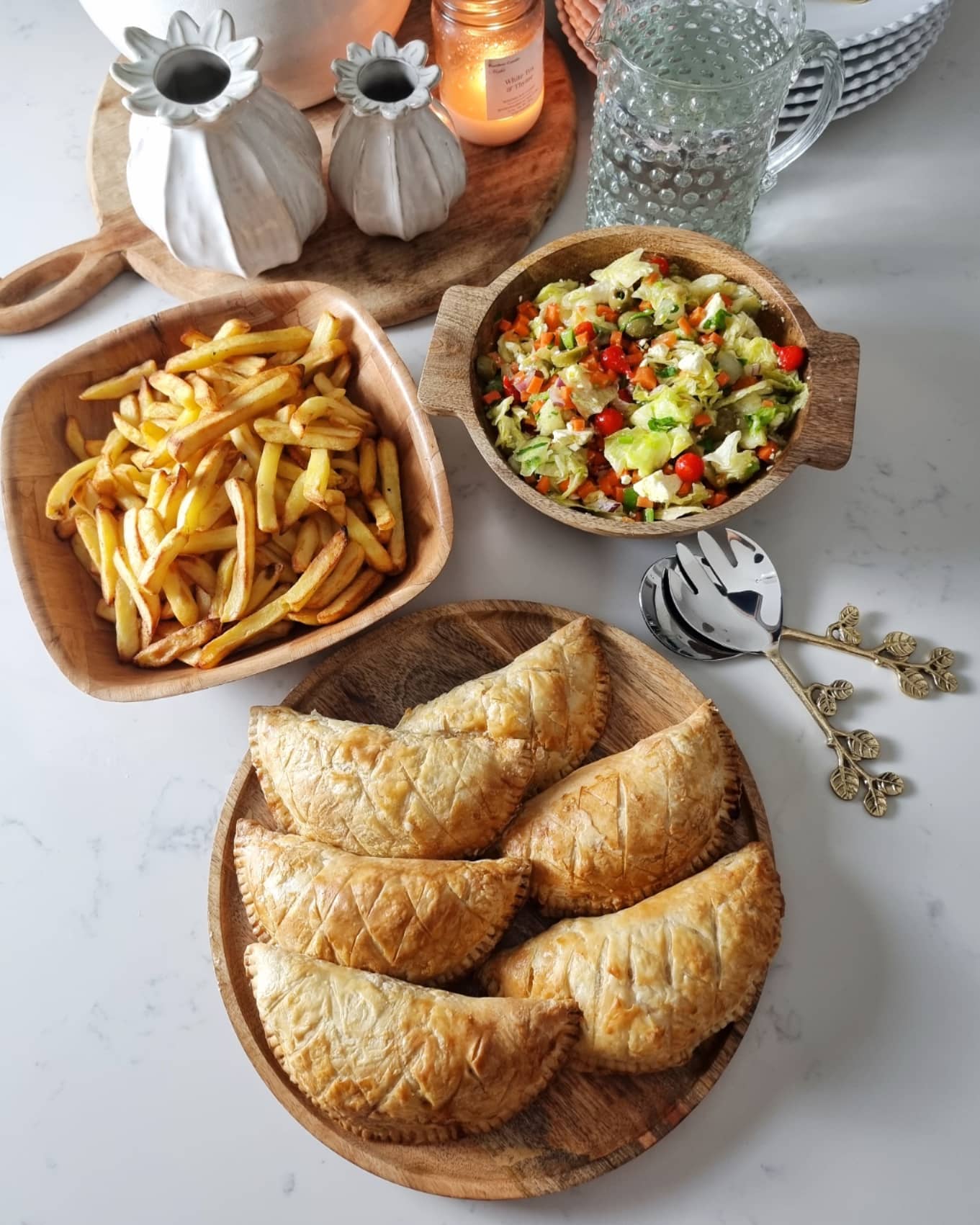 Chicken Paratha Pastries