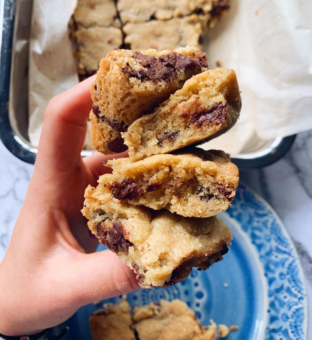 Easy Chocolate Chip Cookie Bars