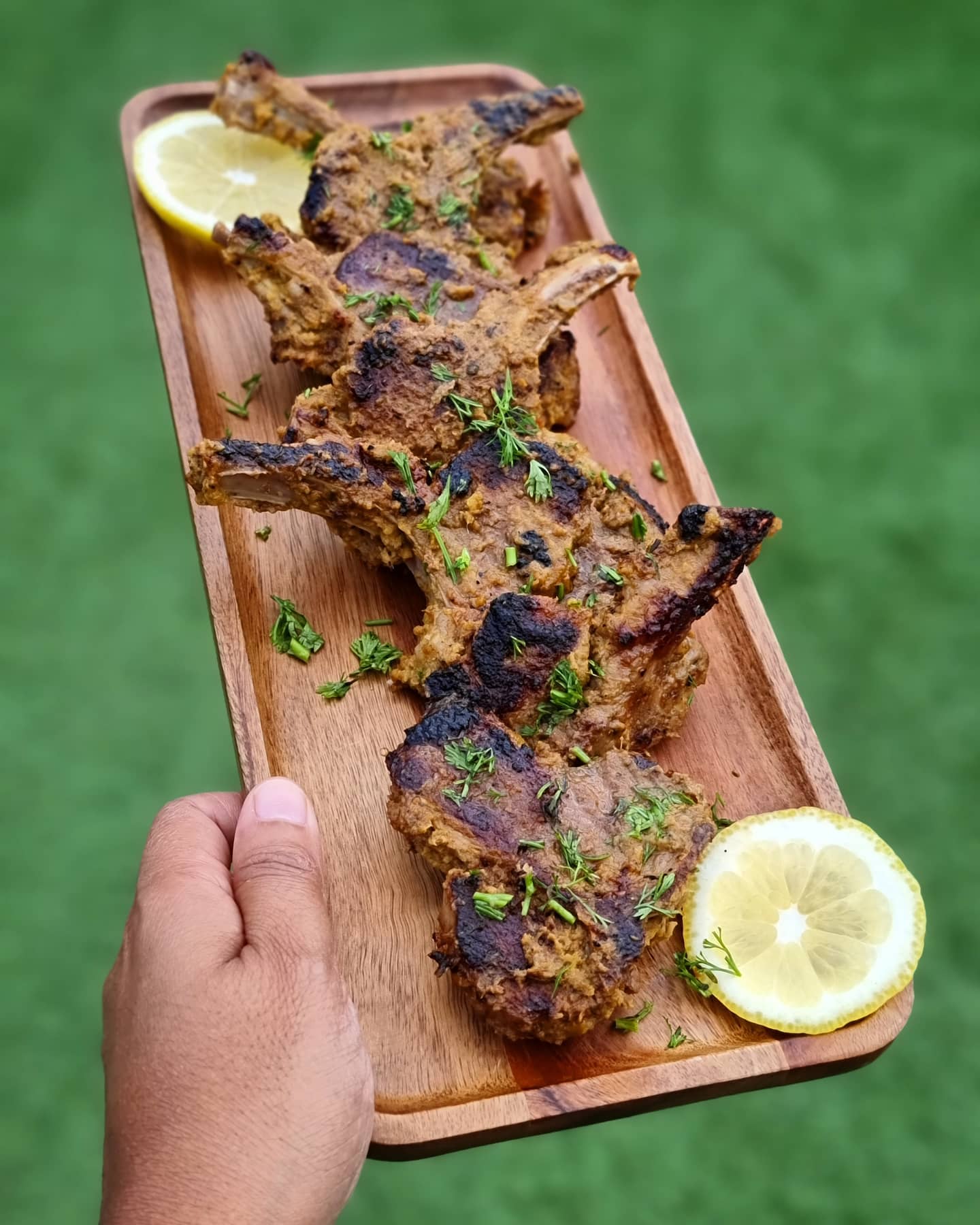 Fried Mutton Chops Appetizer