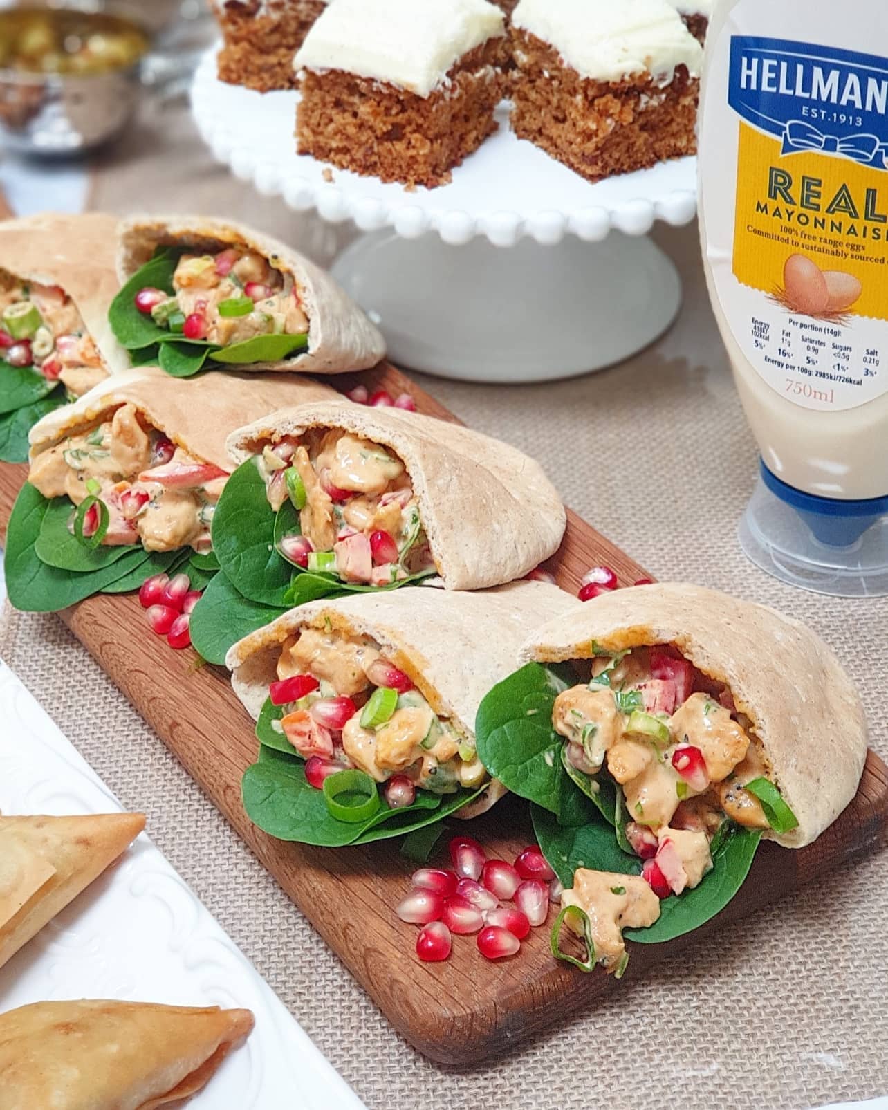 Smoked Paprika Chicken Mayo Pockets
