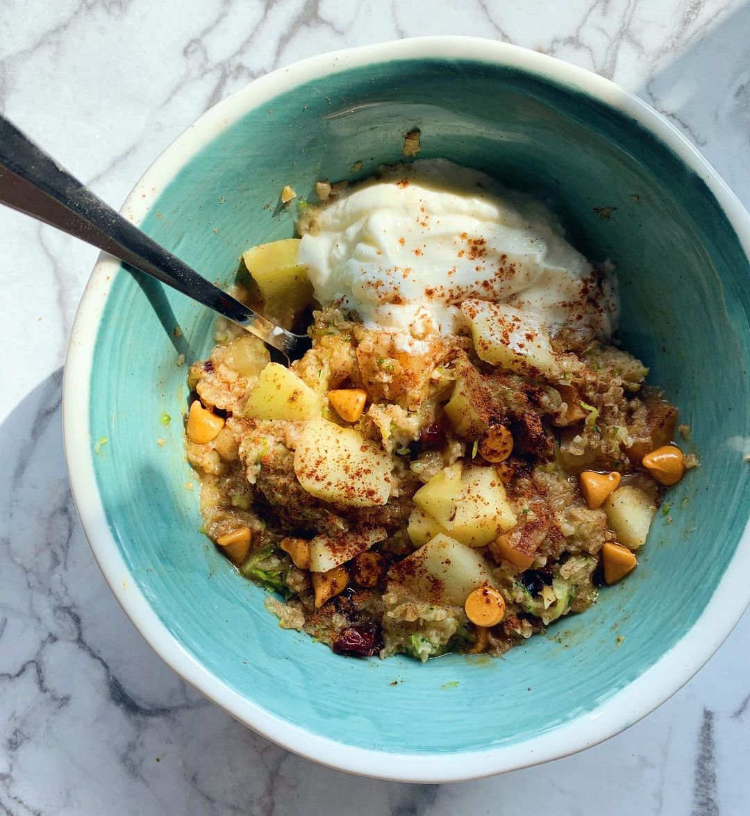 Apple Cinnamon Overnight Steel Cut Zoats