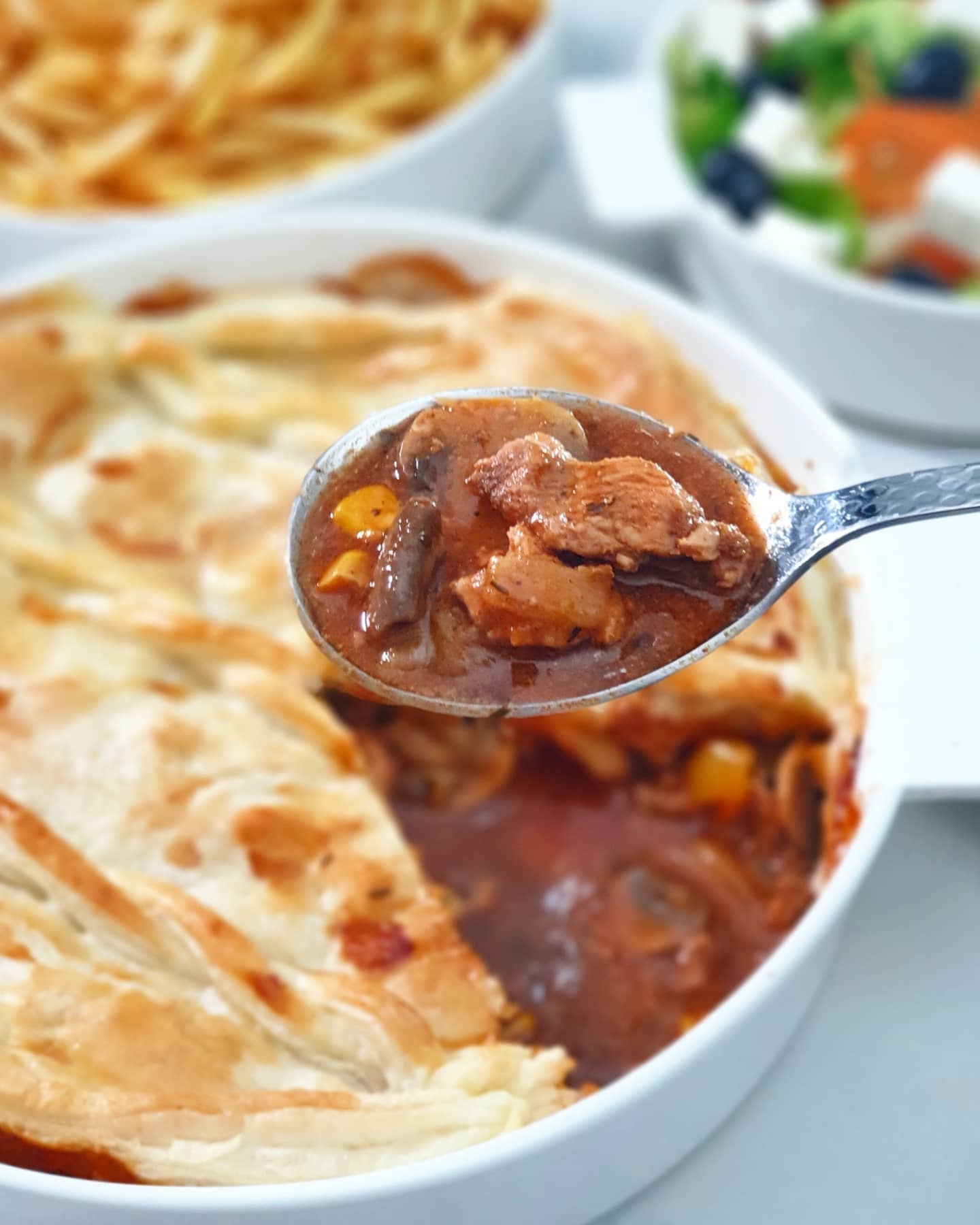 Chicken and Sweet Potato Pie