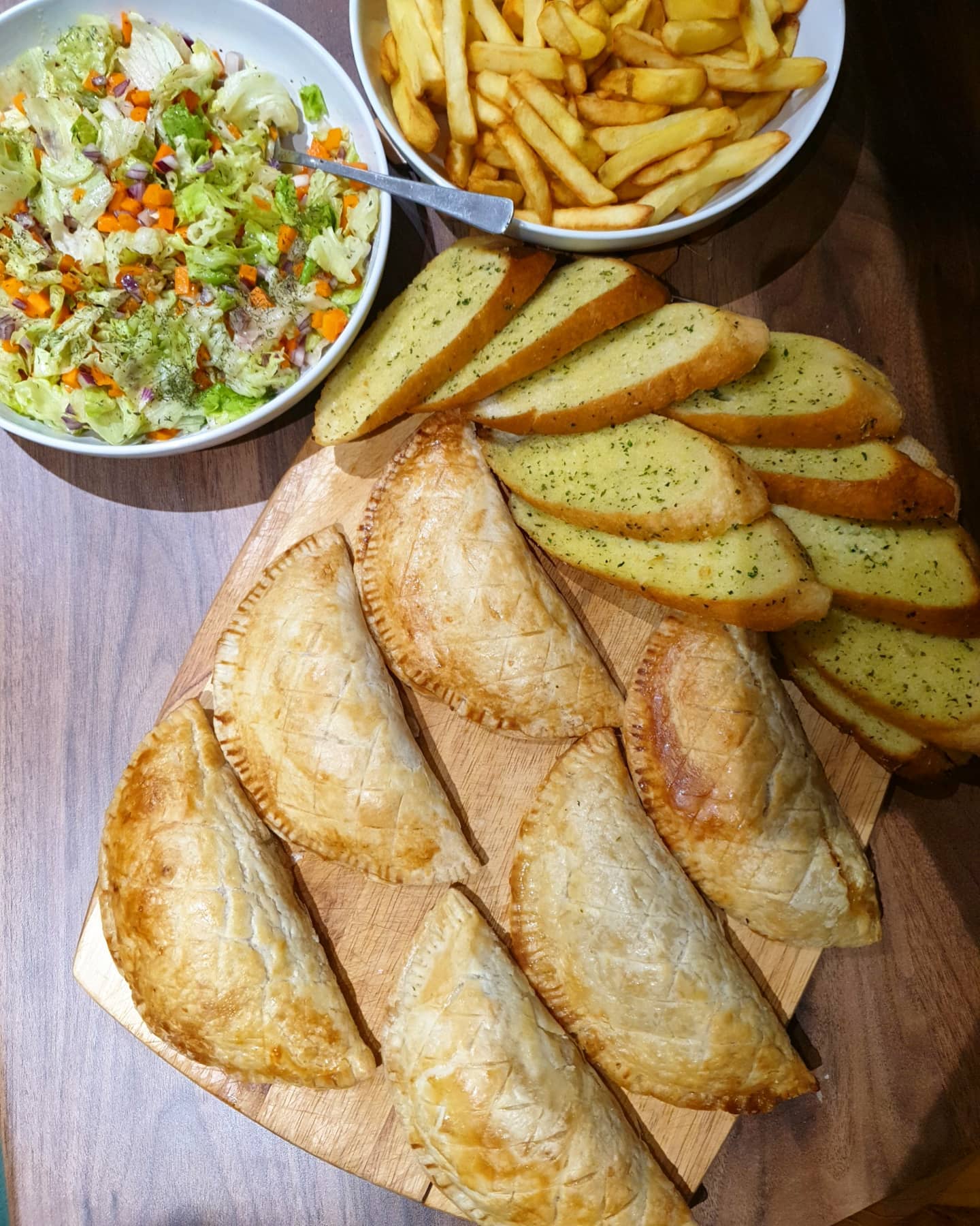 Easy Chicken Paratha Pastries