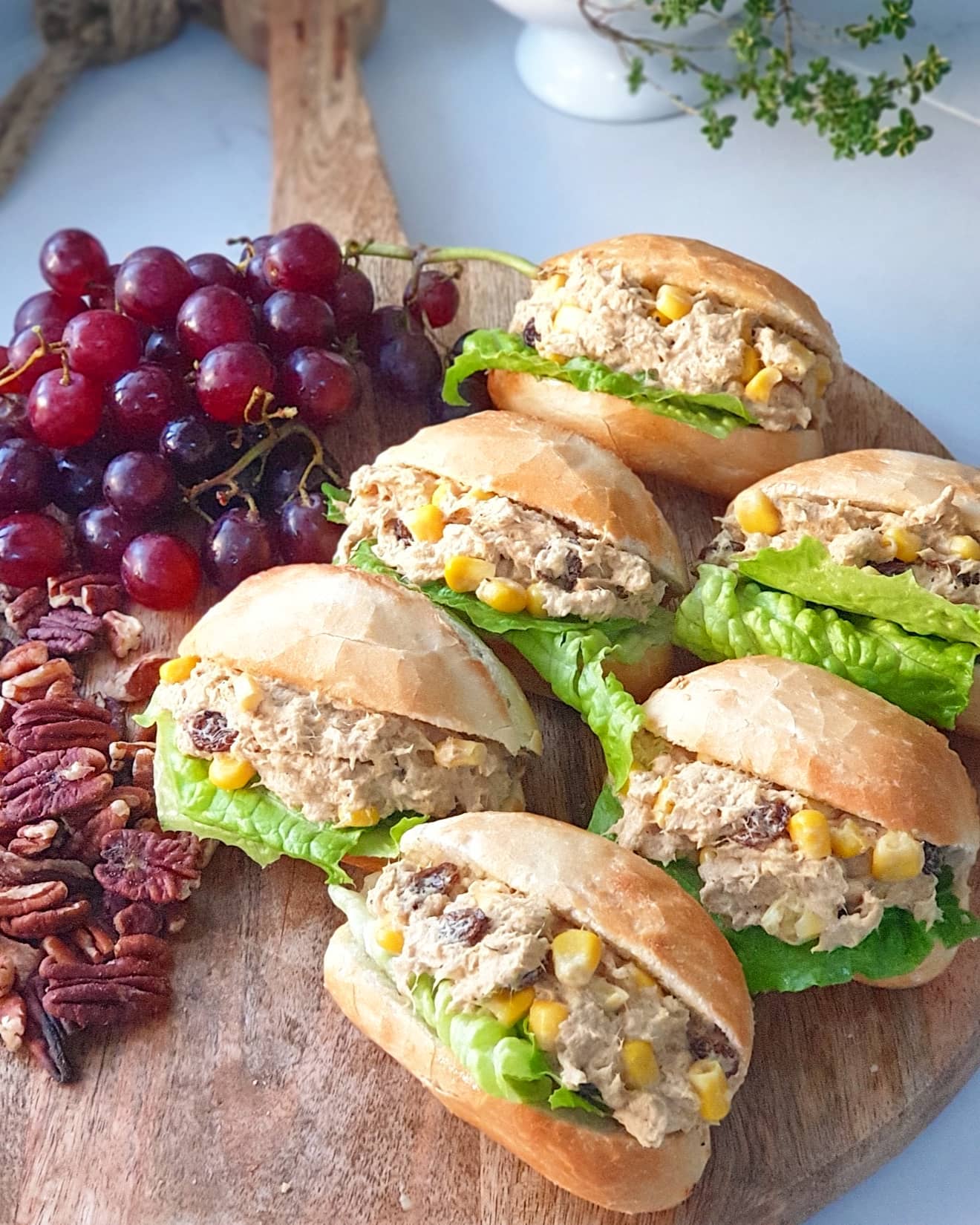 Coronation Tuna Baguettes