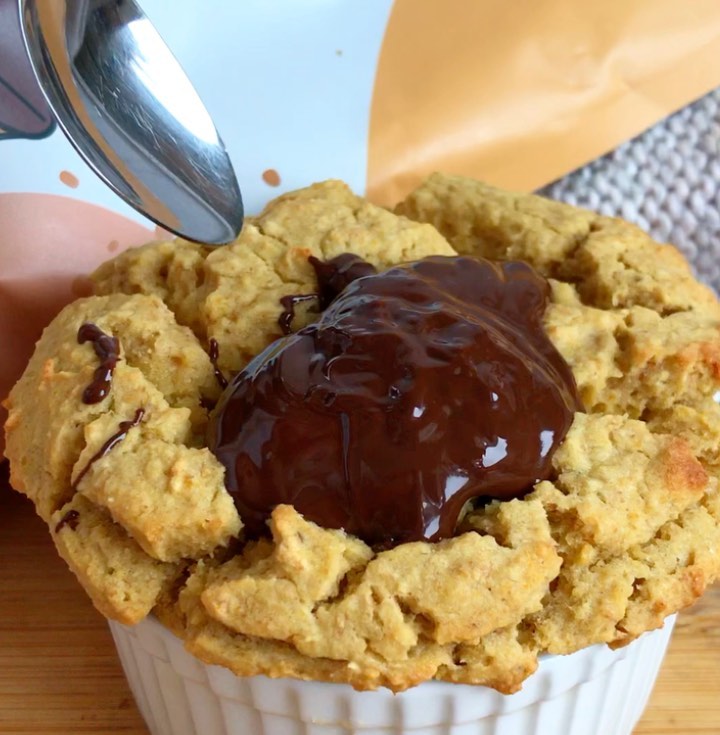 Single Serve Chickpea Cake