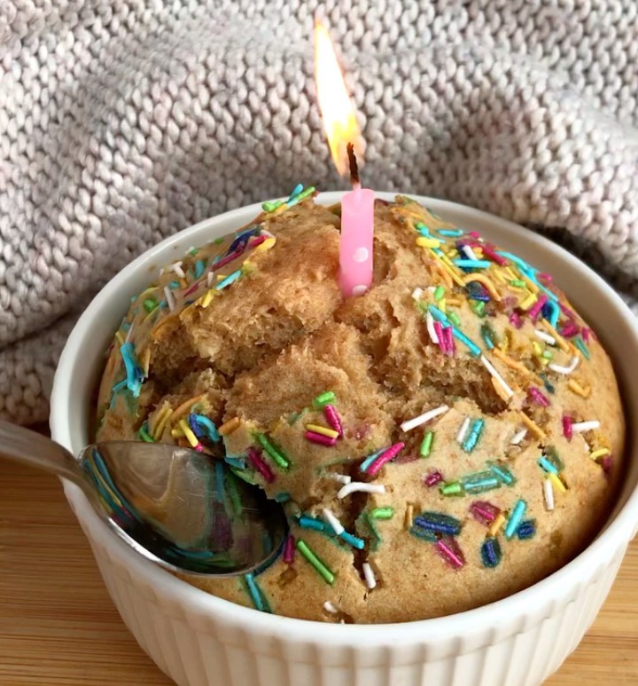 Colorful Breakfast Birthday Cake 🎉🍰🌈