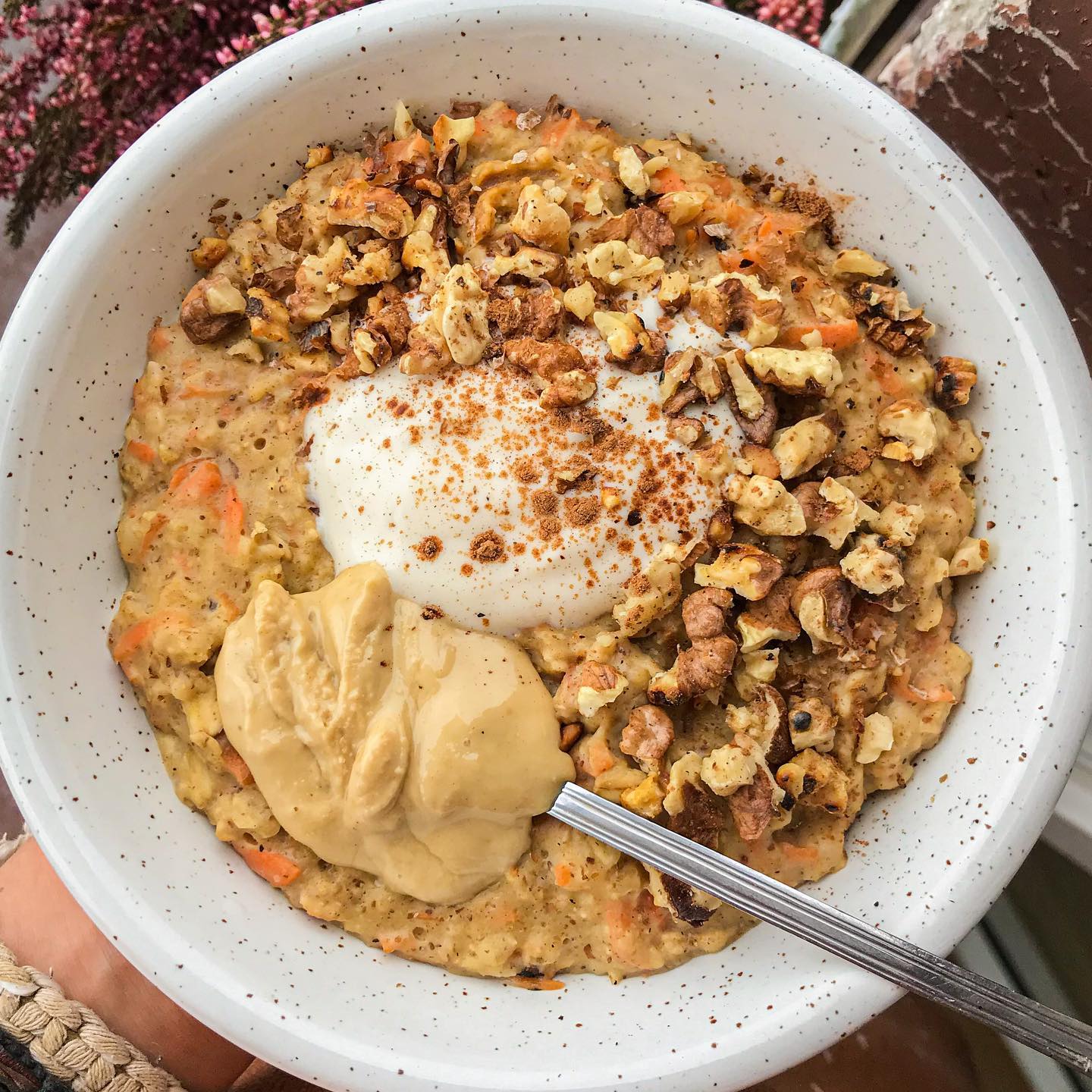 Carrot Cake Oatmeal Delight