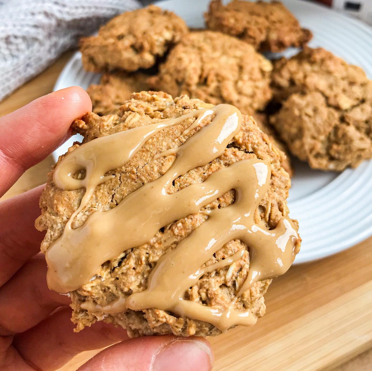 Peanut Butter Oatmeal Cookies
