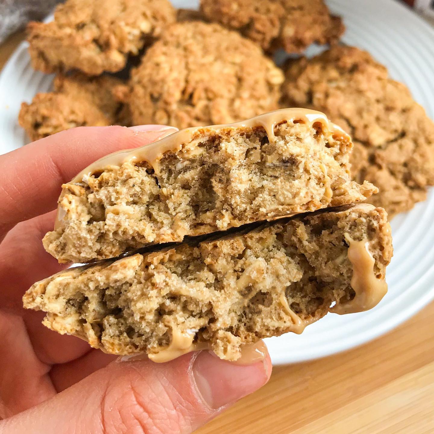 Peanut Butter Oatmeal Cookies
