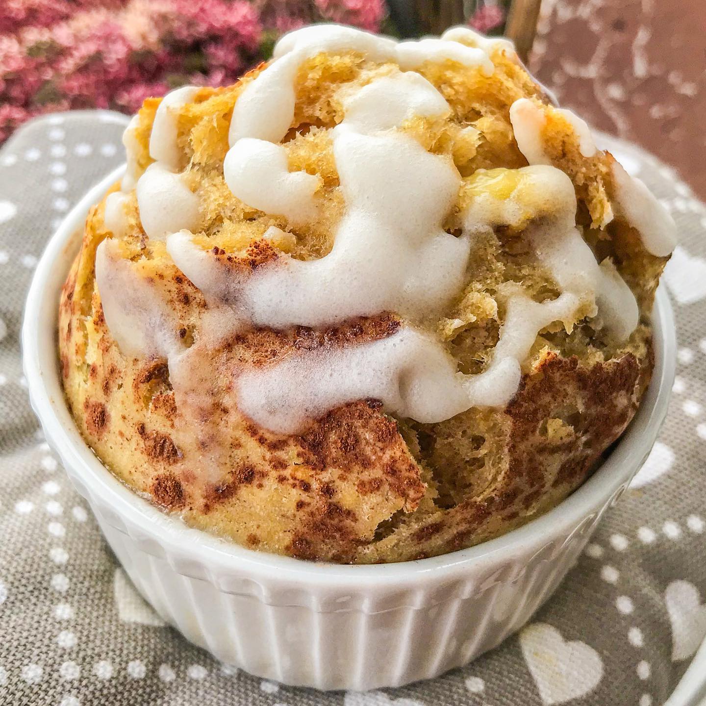 Quick Single Serve Cinnamon Roll