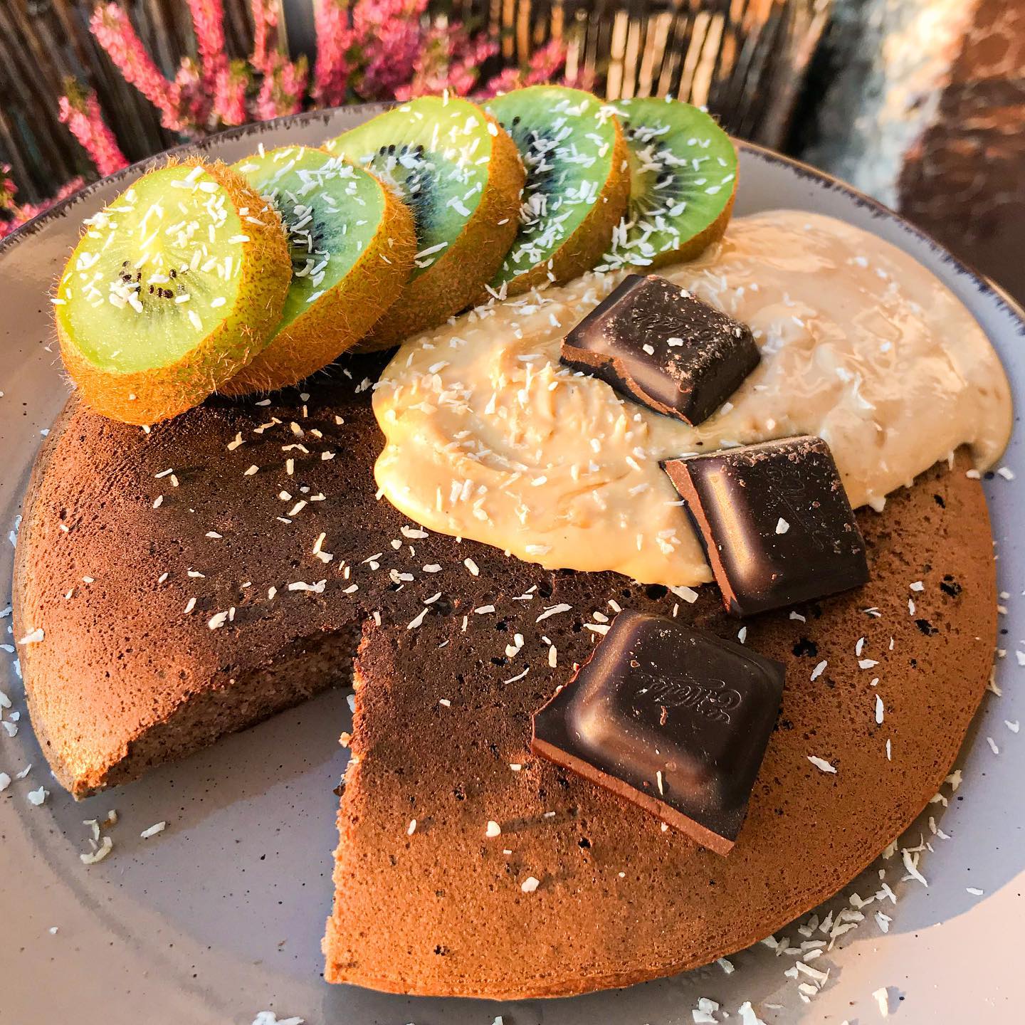 Decadent Vegan Chocolate Omelette