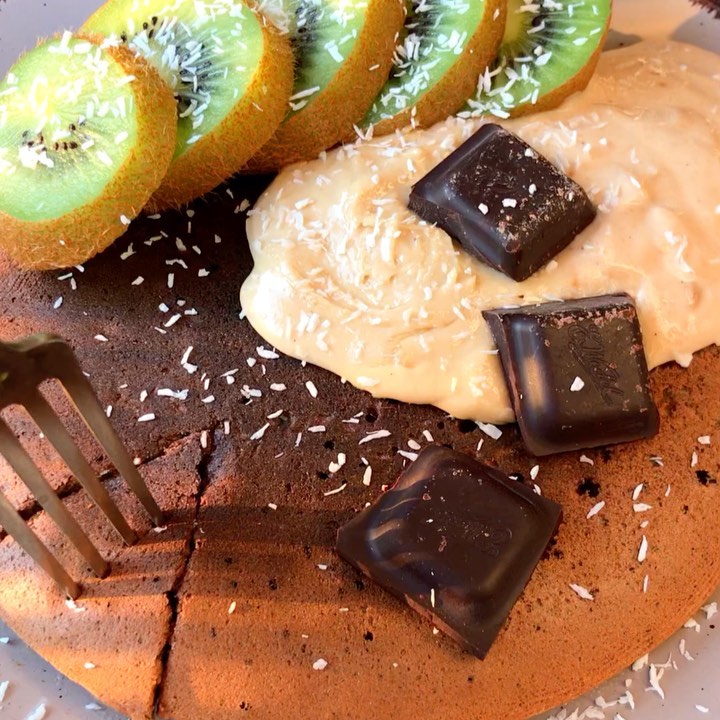 Decadent Vegan Chocolate Omelette