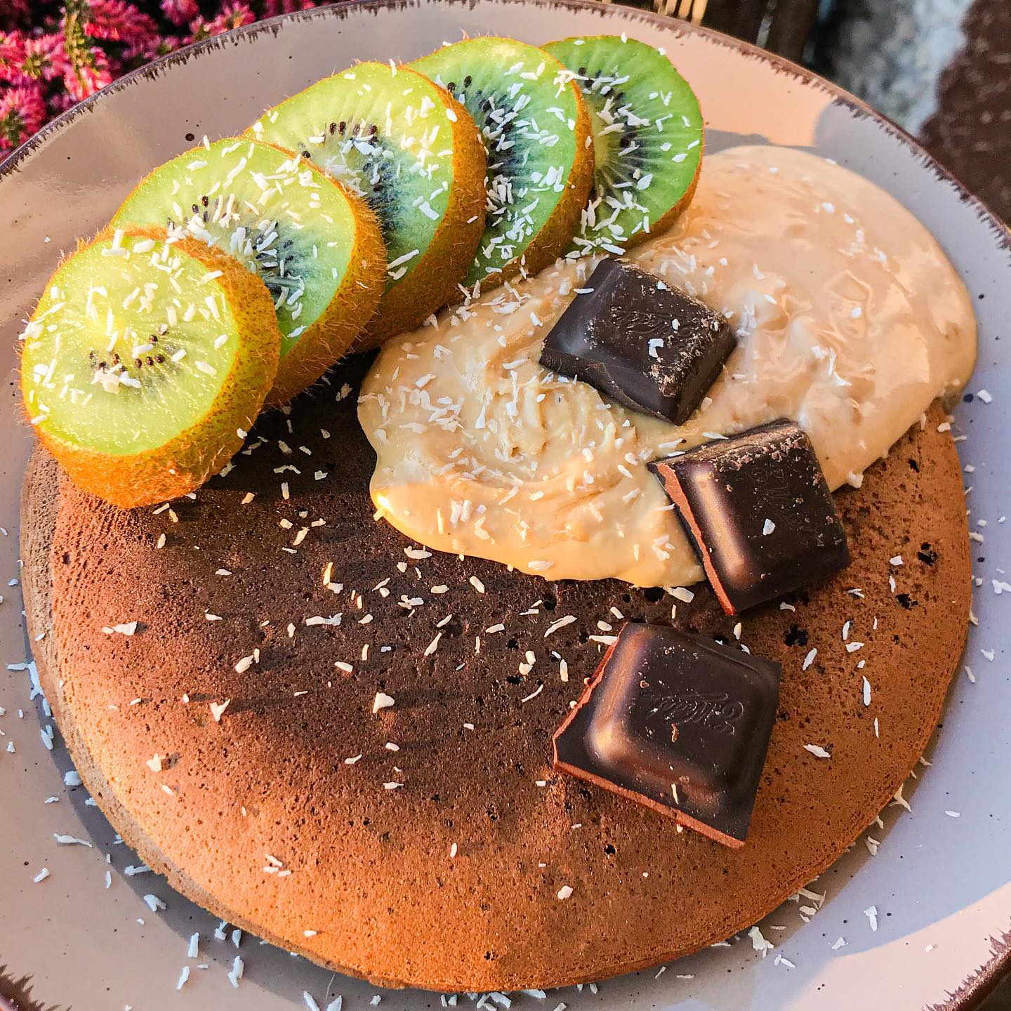 Decadent Vegan Chocolate Omelette