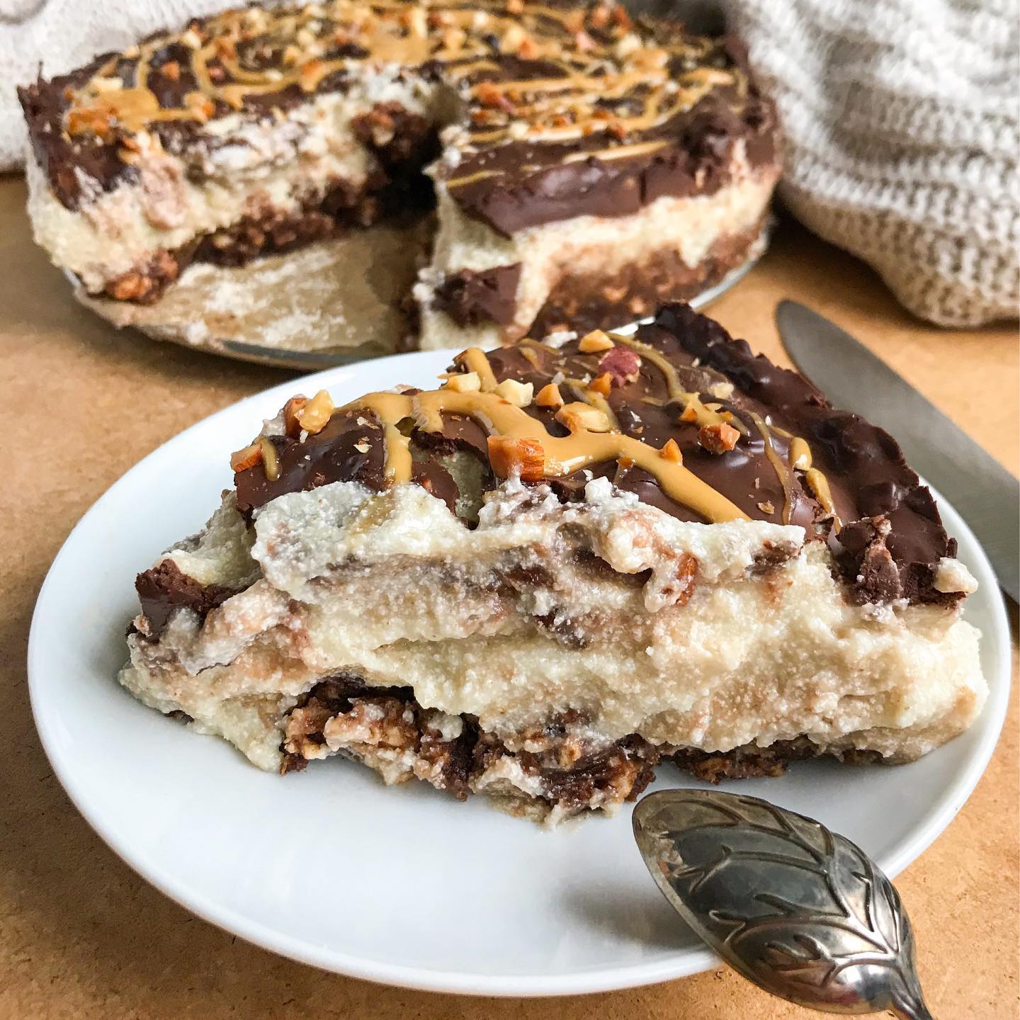 Decadent Chocolate Rice Cake Cake