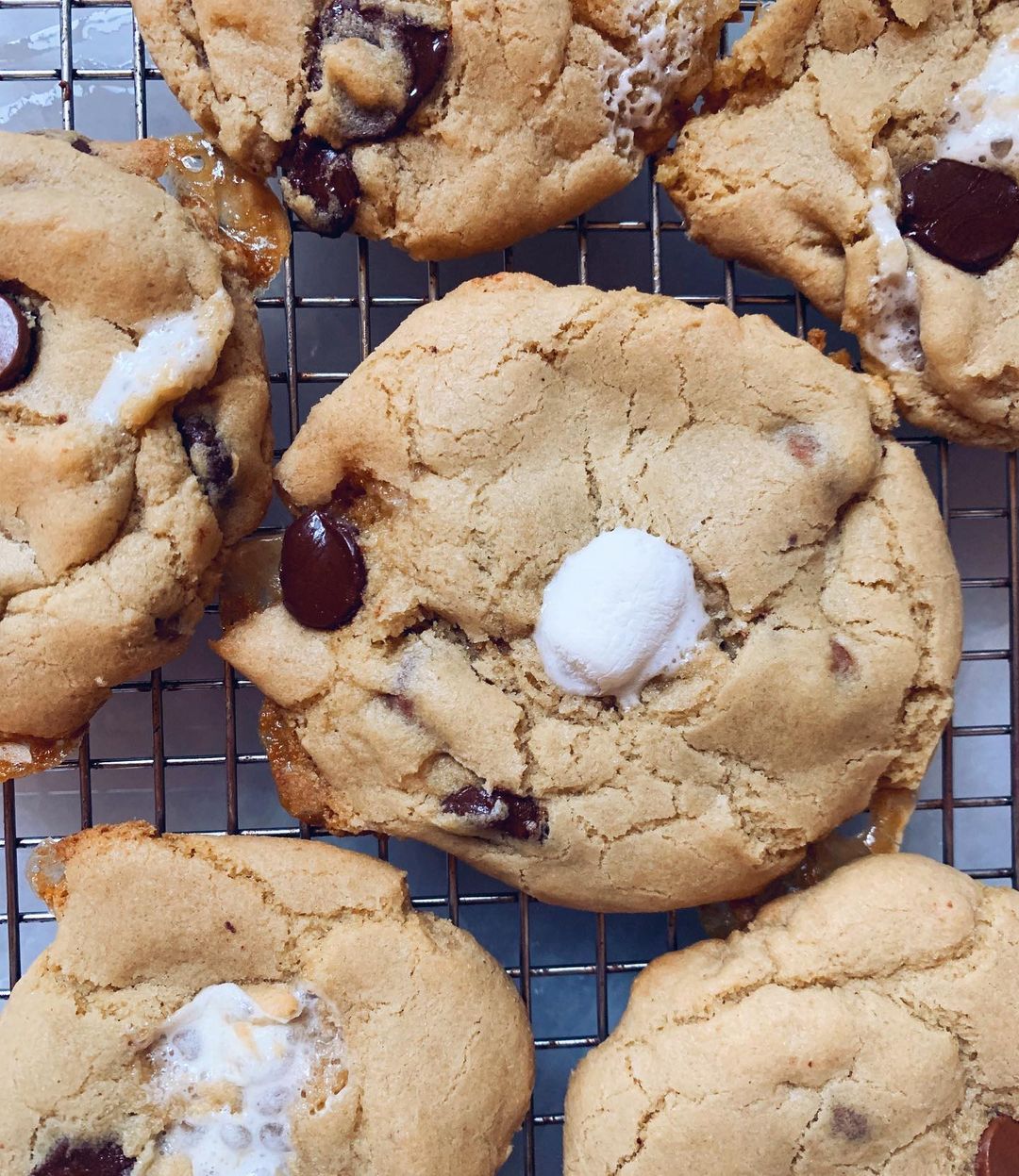 Gluten-Free Chocolate Chip Marshmallow Cookies