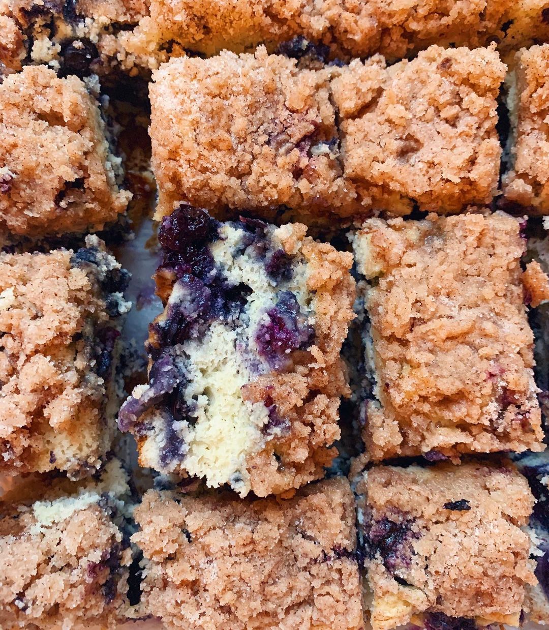 Gluten-Free Blueberry Buckle with Crumb Topping