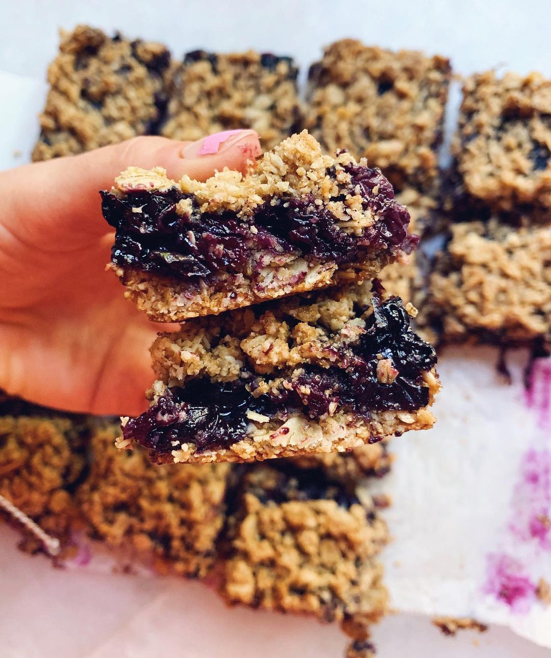 Gluten-Free Blueberry Pie Bars for Summer