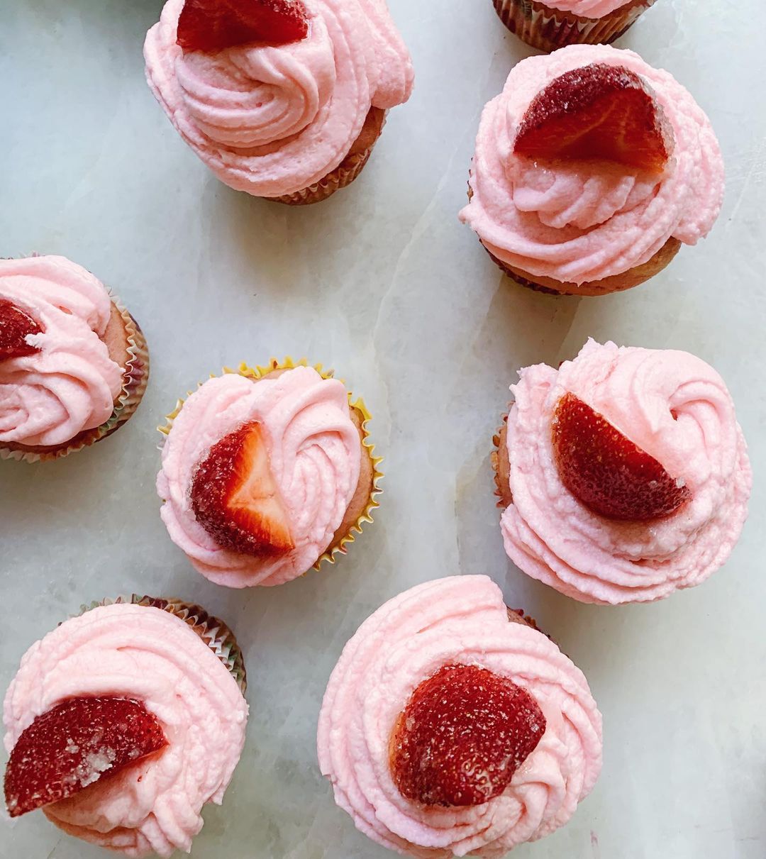 Gluten Free Strawberry Cupcakes