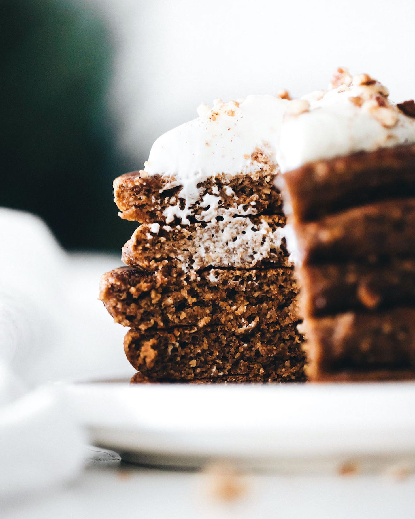 Vegan Gluten-Free Gingerbread Pancakes