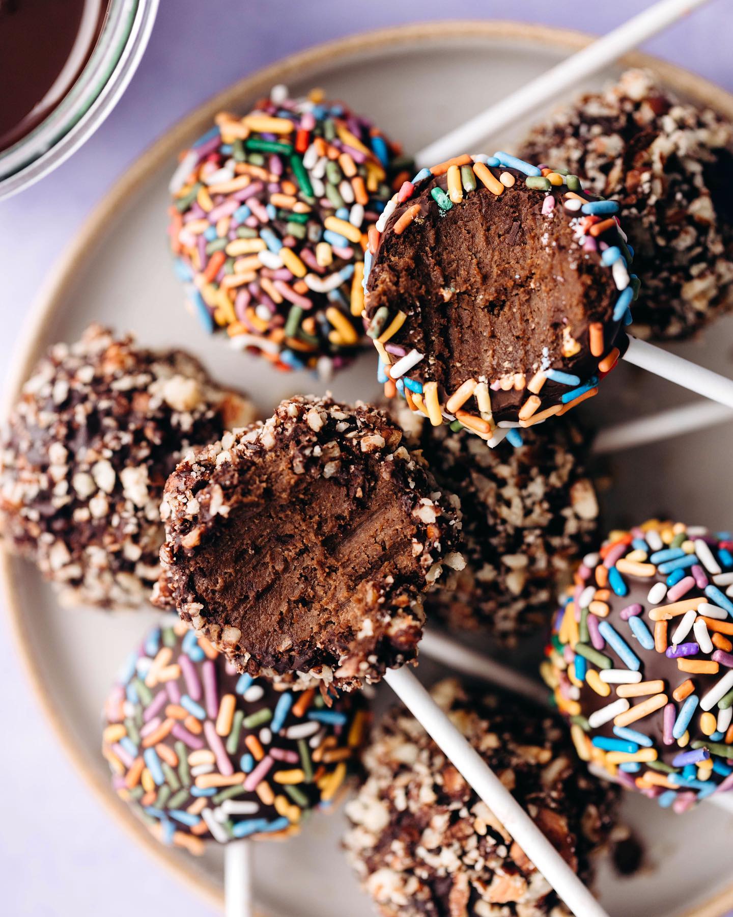 Vegan Brownie Cake Pops