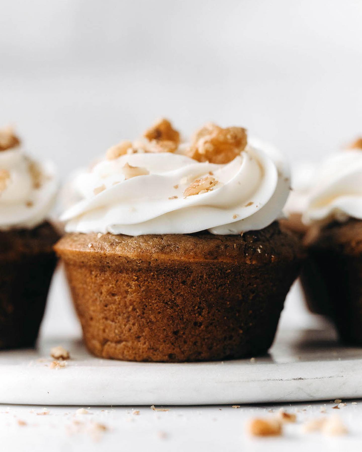 Banana Tahini Muffins with Friday Flair and Frosting
