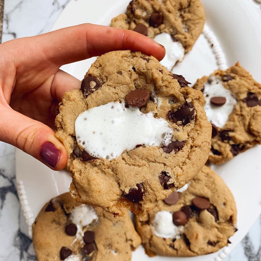 Gluten-Free Chocolate Chip Marshmallow Cookies