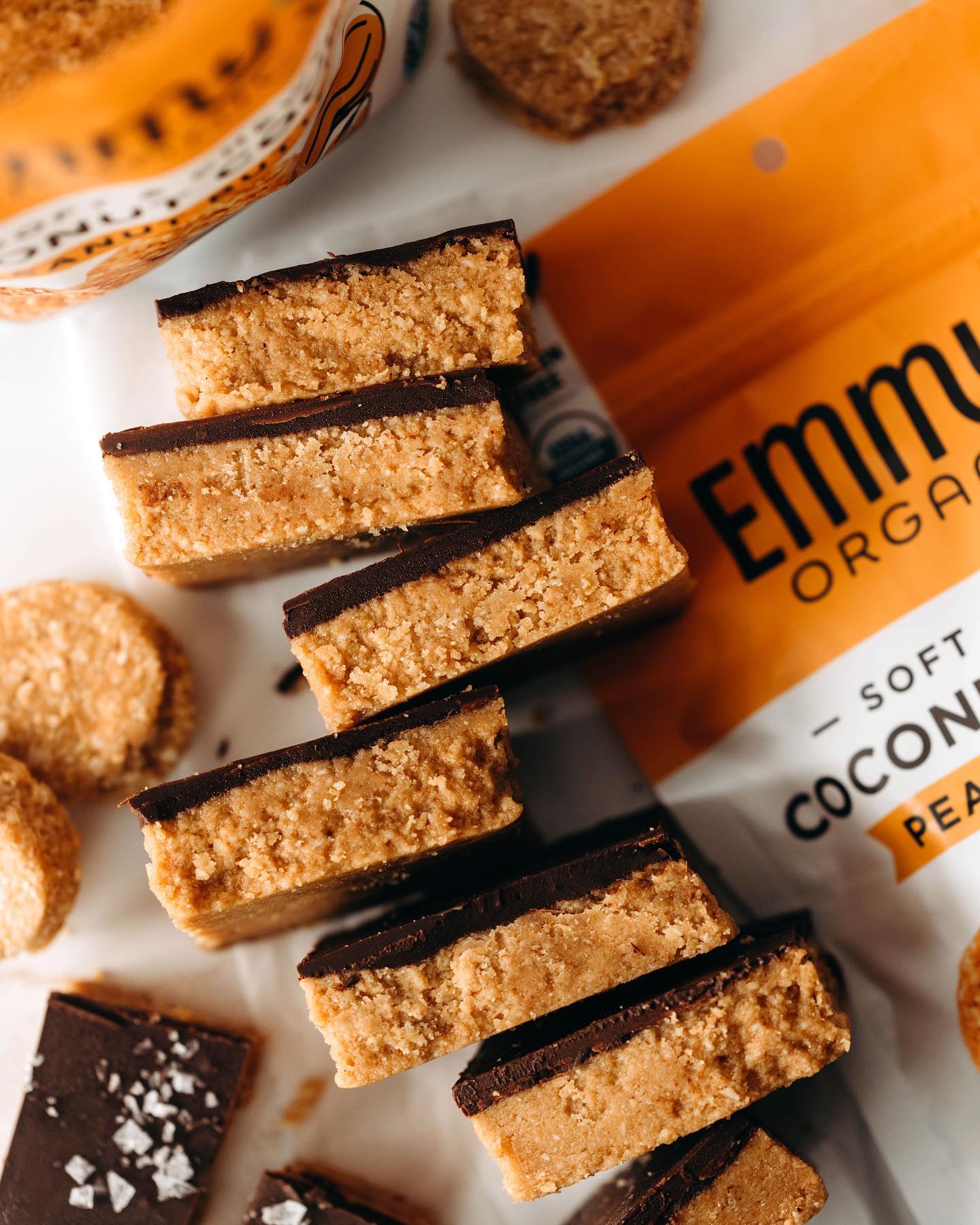 Chocolate Peanut Butter Protein Bars