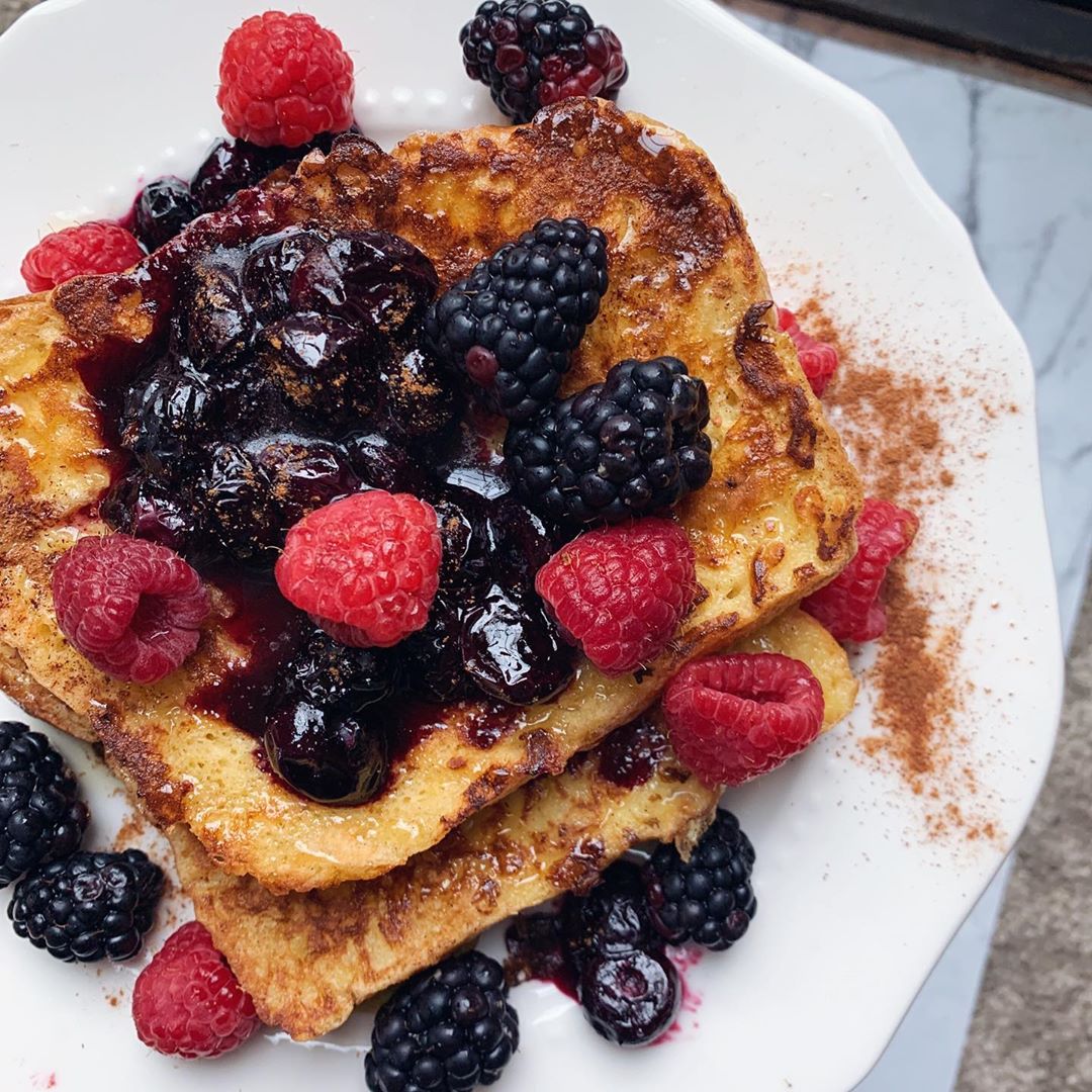 Delicious Challah French Toast Breakfast Dish