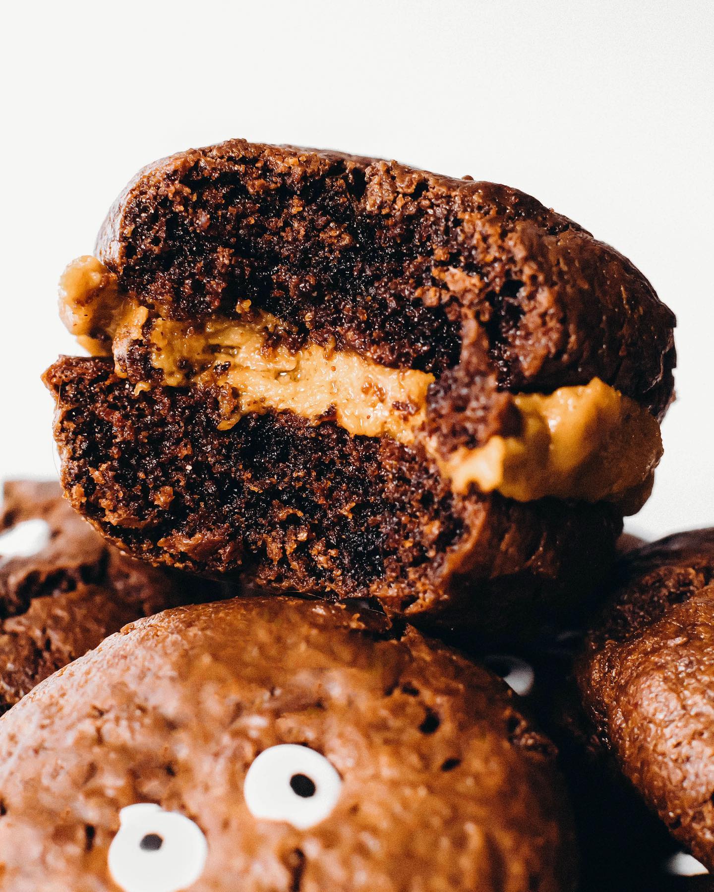 Delectable Chocolate Pumpkin Sandwich Cookies