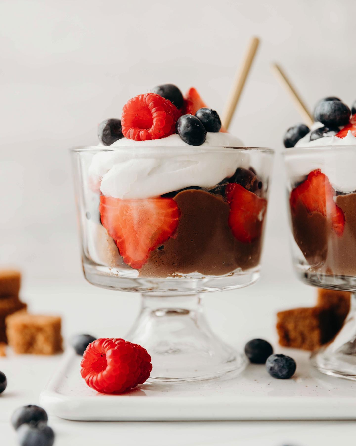 Decadent Chocolate Berry Trifle