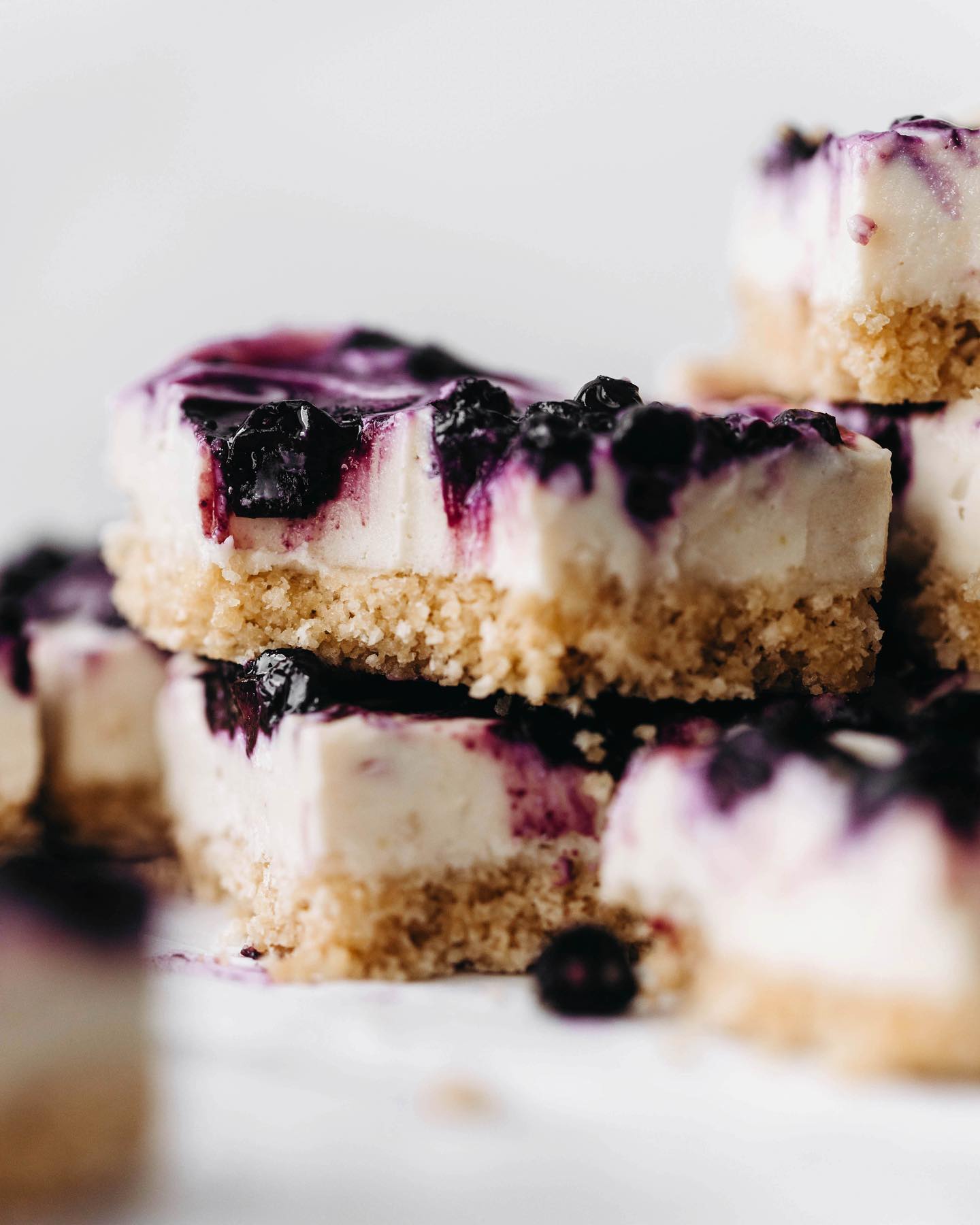 Lemon Blueberry Cheesecake Bars