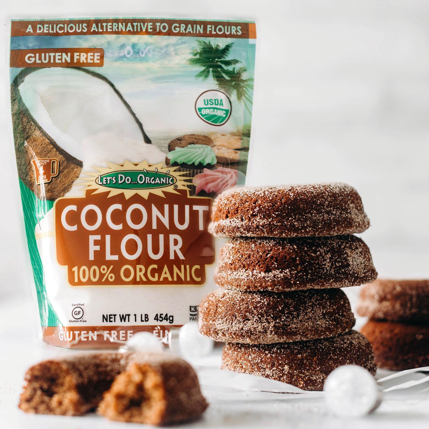 Vegan Paleo Gingerbread Donuts