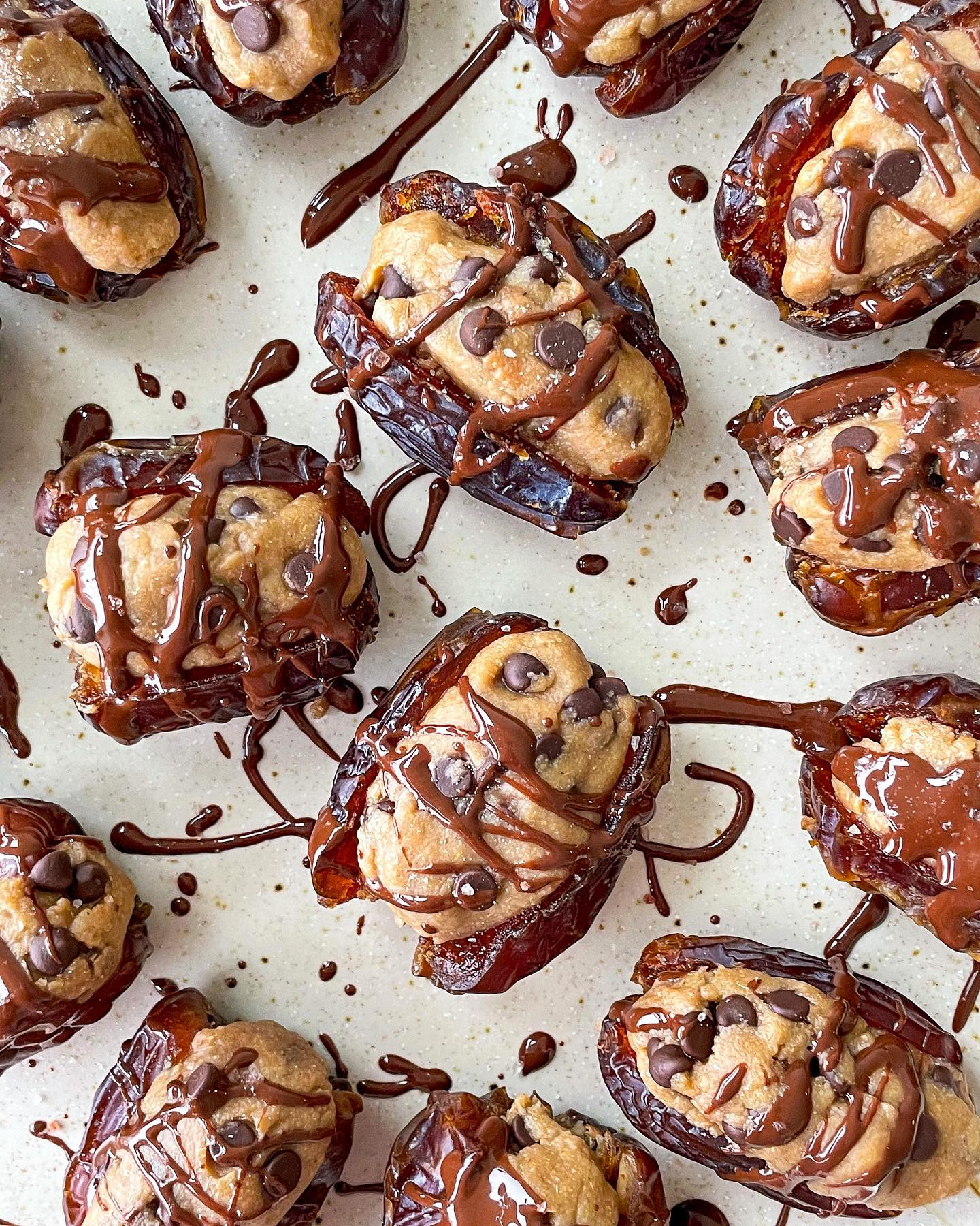 Cookie Dough Stuffed Dates (Vegan/gluten-Free)