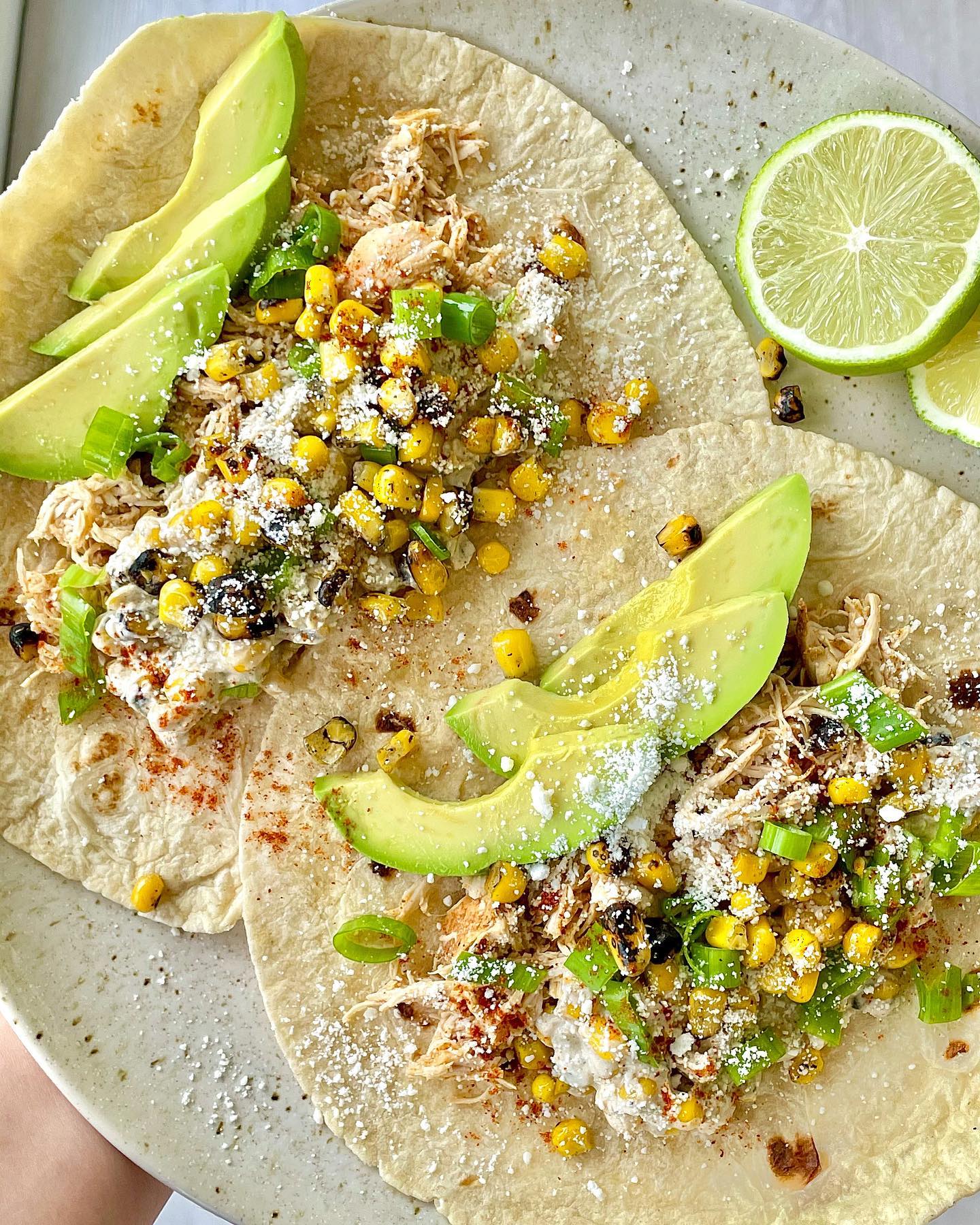 Chicken Street Corn Tacos