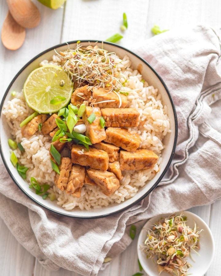 Marinated Tempeh with Asian Flavors