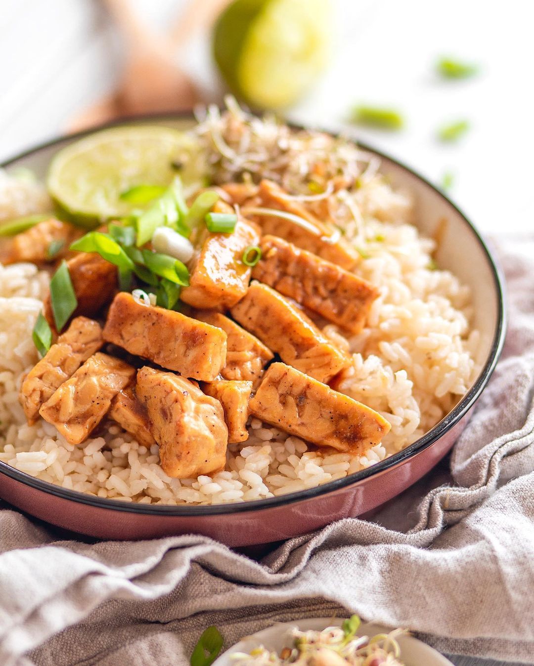 Marinated Tempeh with Asian Flavors