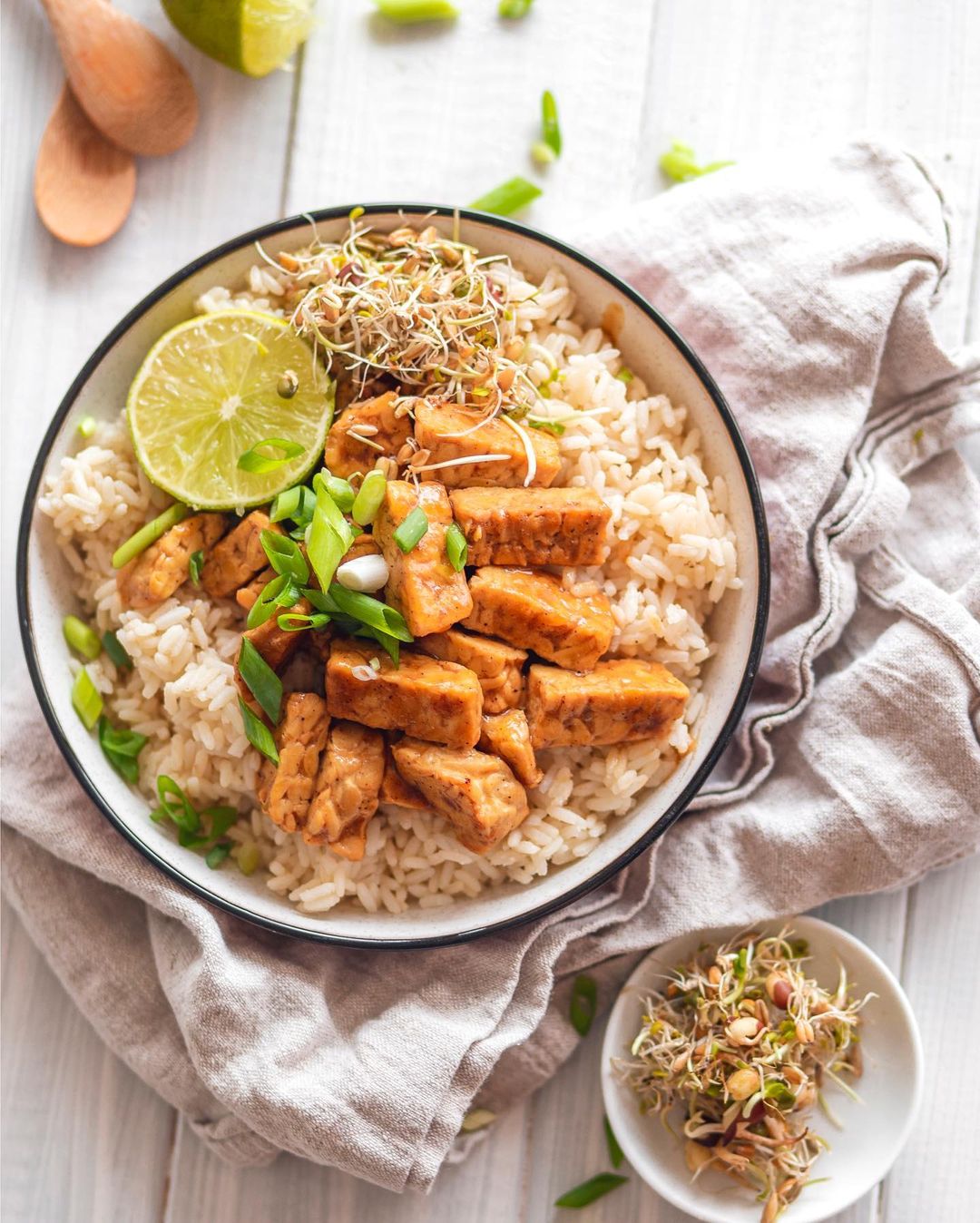 Marinated Tempeh with Asian Flavors