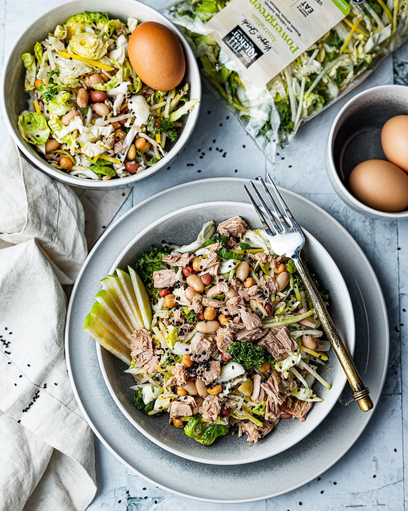 Simple Power Greens Tuna Salad