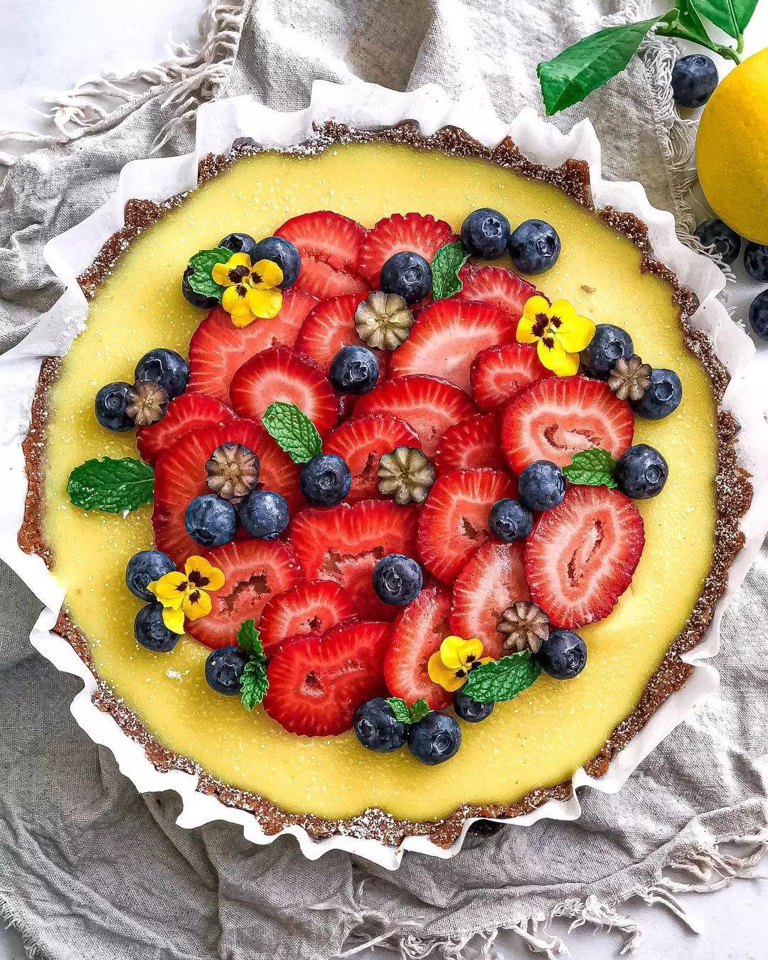 Gluten Free Vegan Lemon Tart