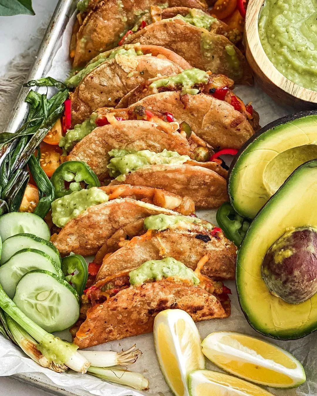 Crispy Cauliflower Potato Tacos