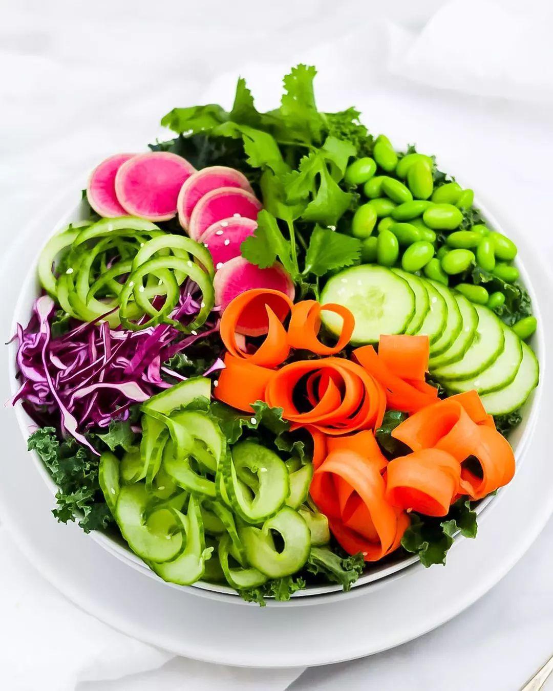 Sesame Kale Salad with Citrus Dressing