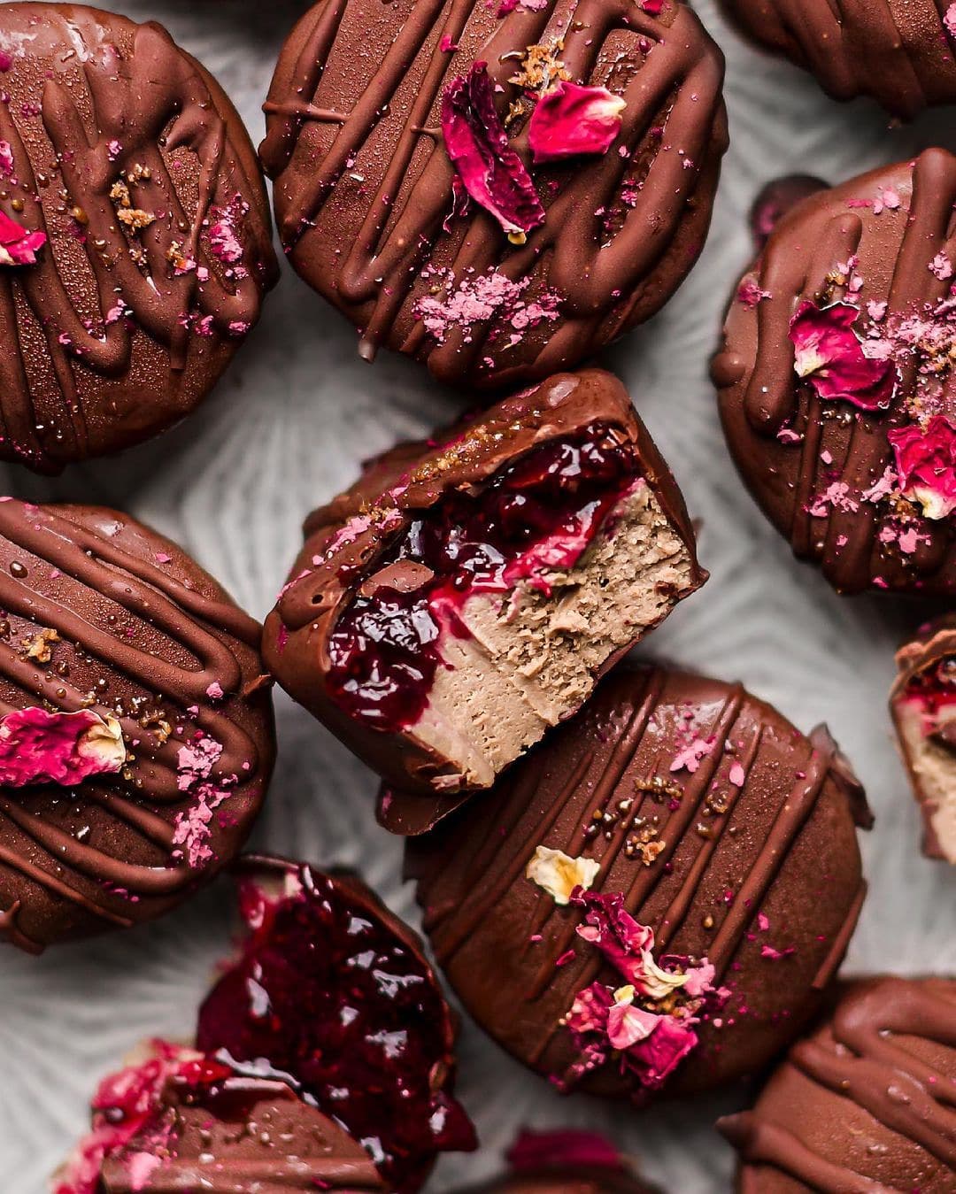 No-Bake Cherry Chocolate Mousse Cups