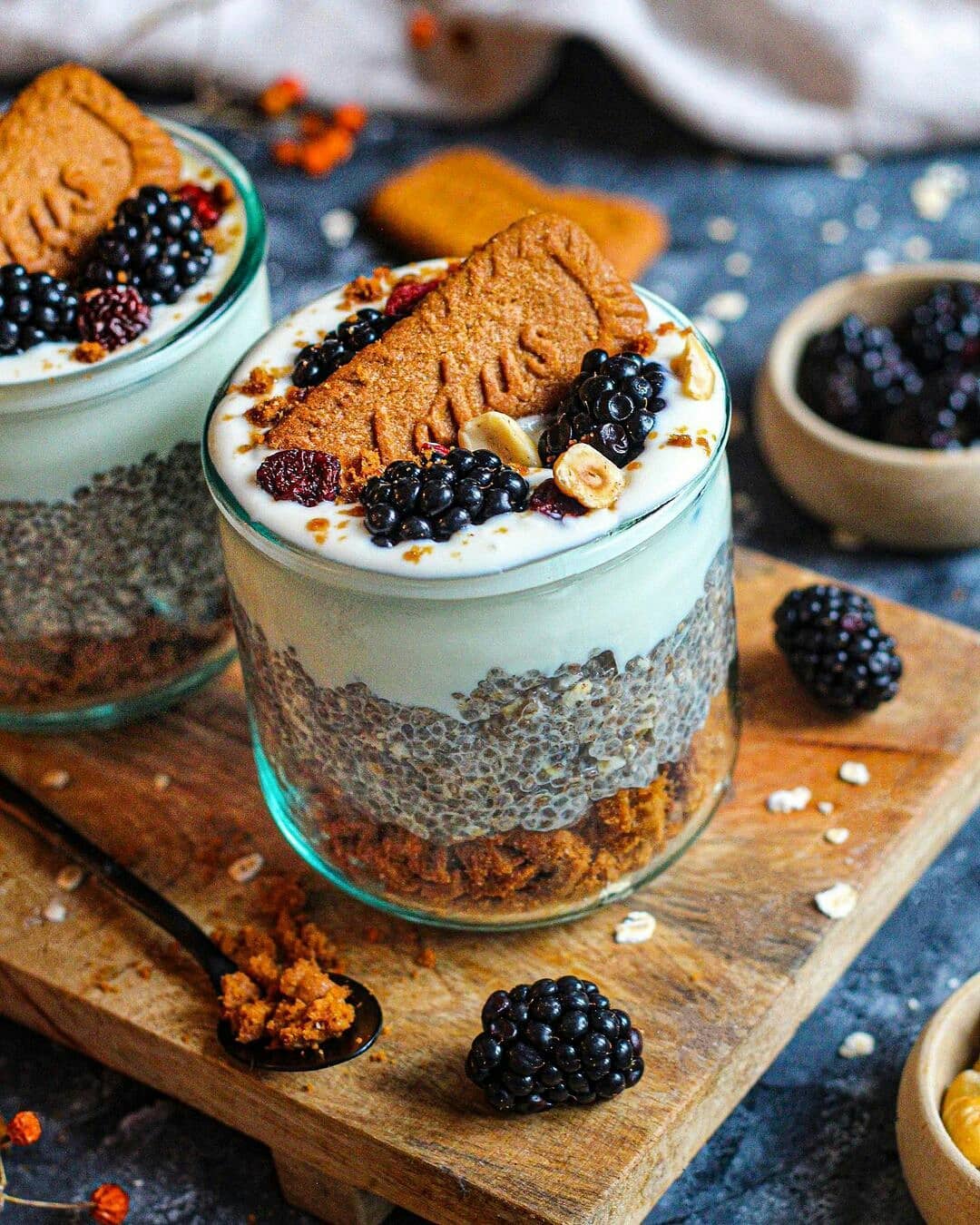 Vegan Gingerbread Chia Pudding