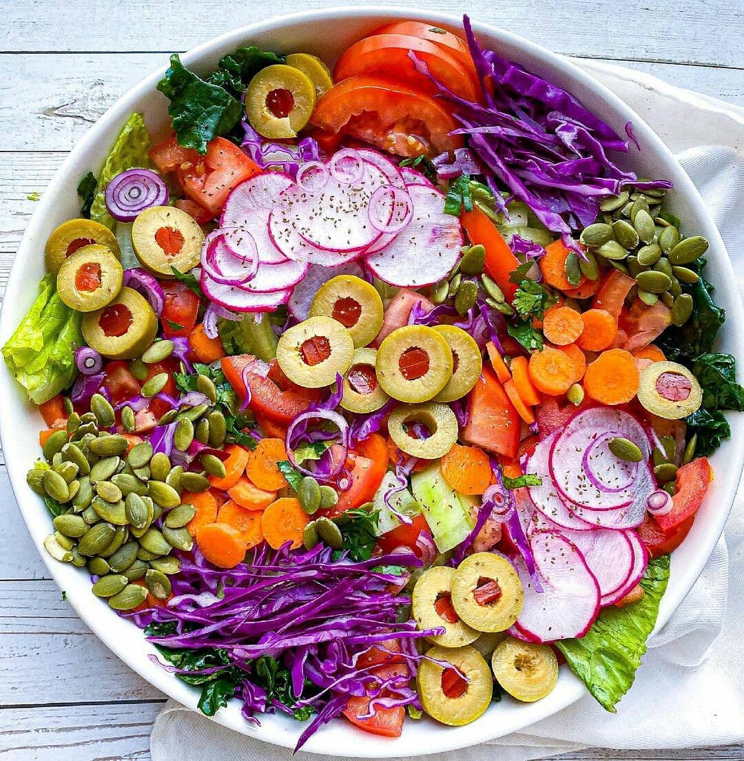Summer Vegetable Salad Bowl